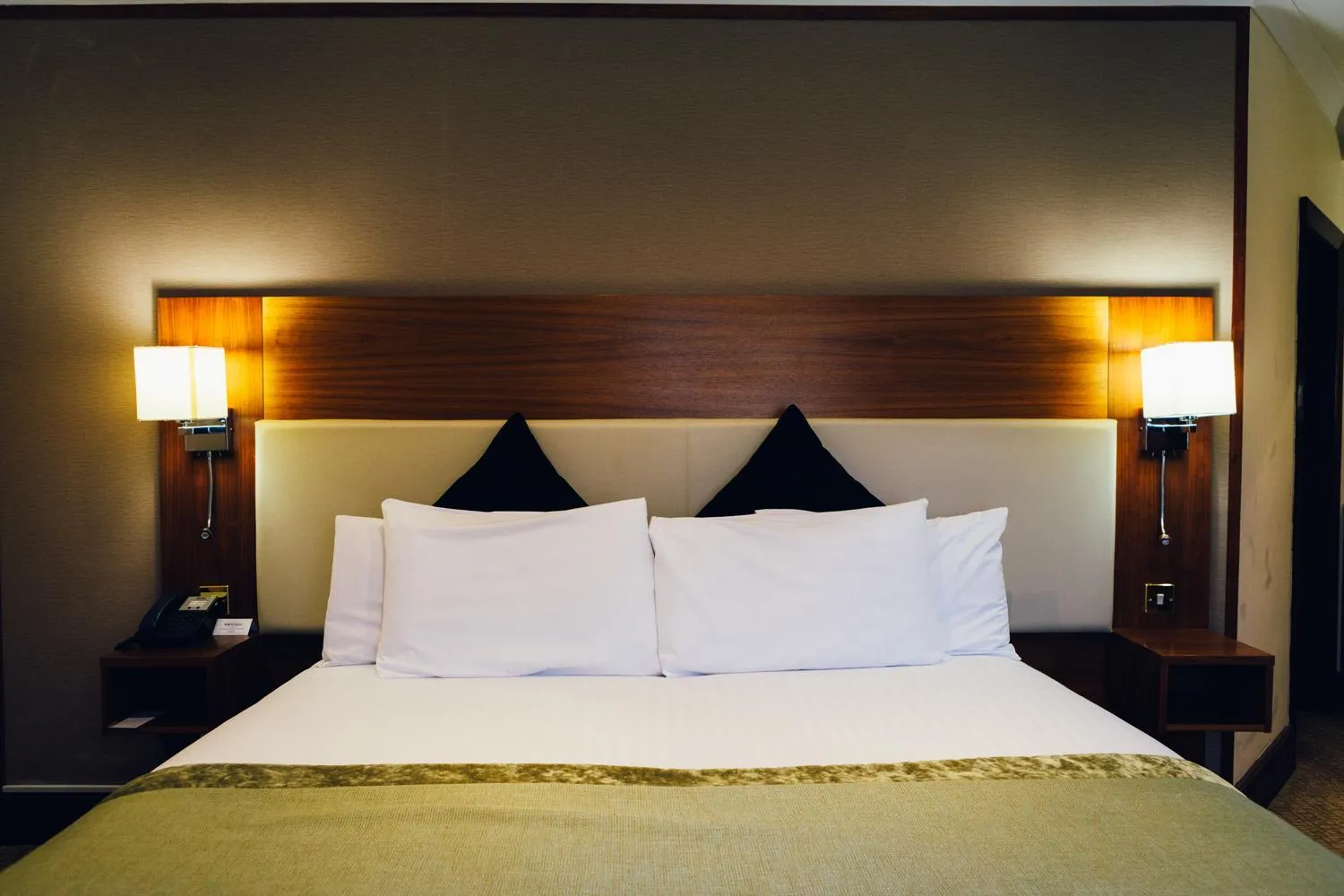 Bedroom, Bed in voco Letchworth Hall by IHG