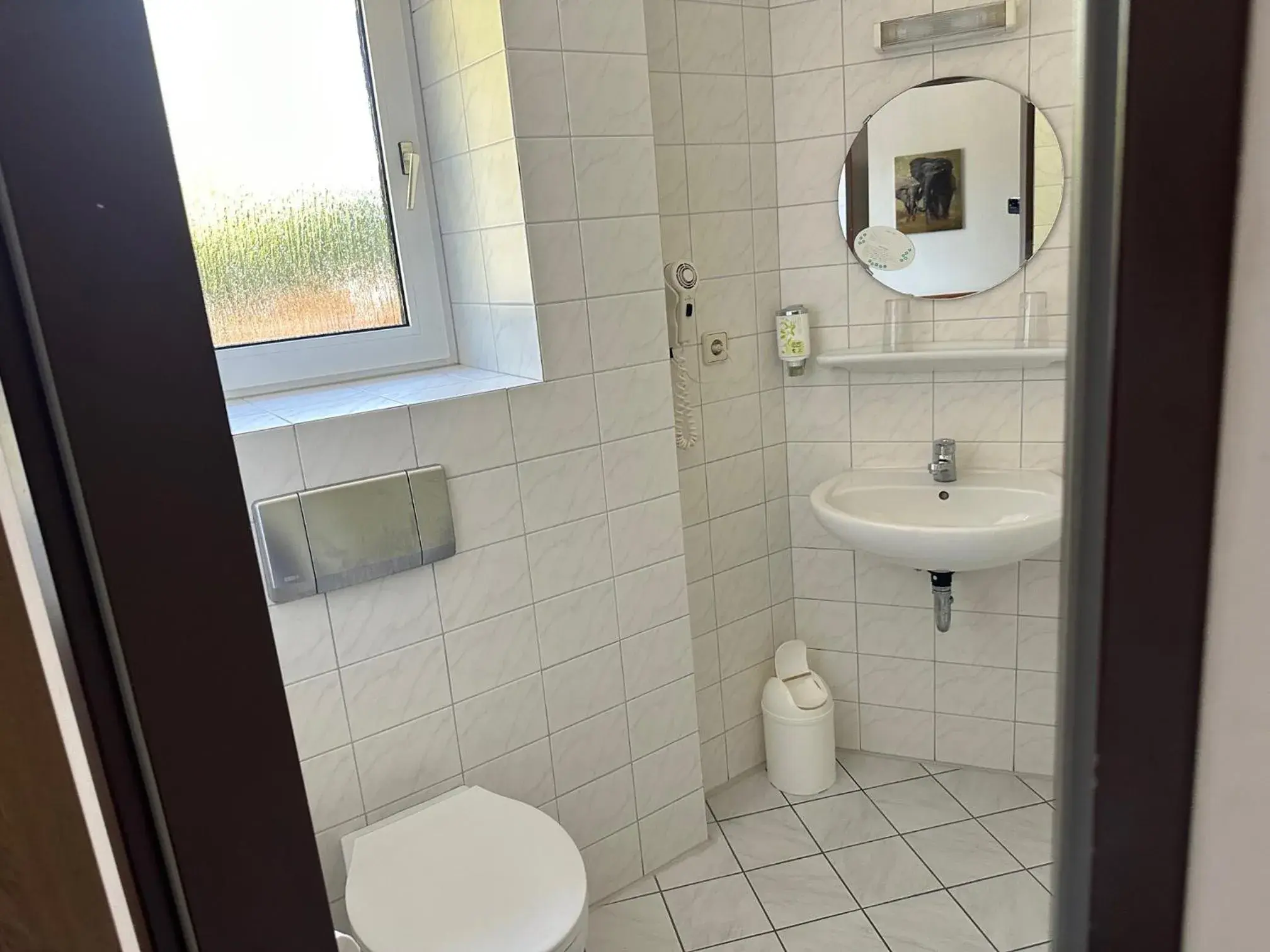 Bathroom in Hotel am Stimbergpark Bathroom in Hotel am Stimbergpark