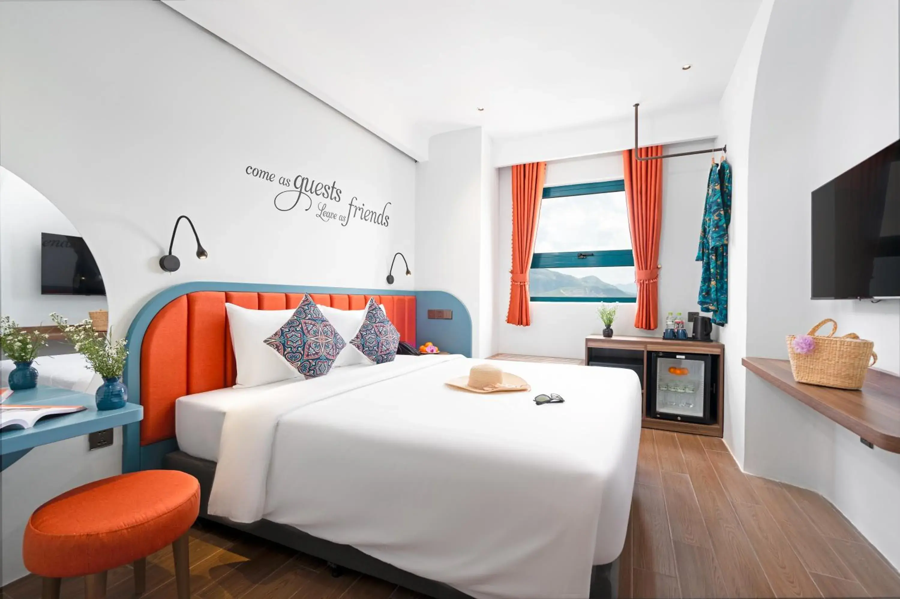 Bed in Pavillon Boutique Hotel & Apartment Nha Trang Bed in Pavillon Boutique Hotel & Apartment Nha Trang