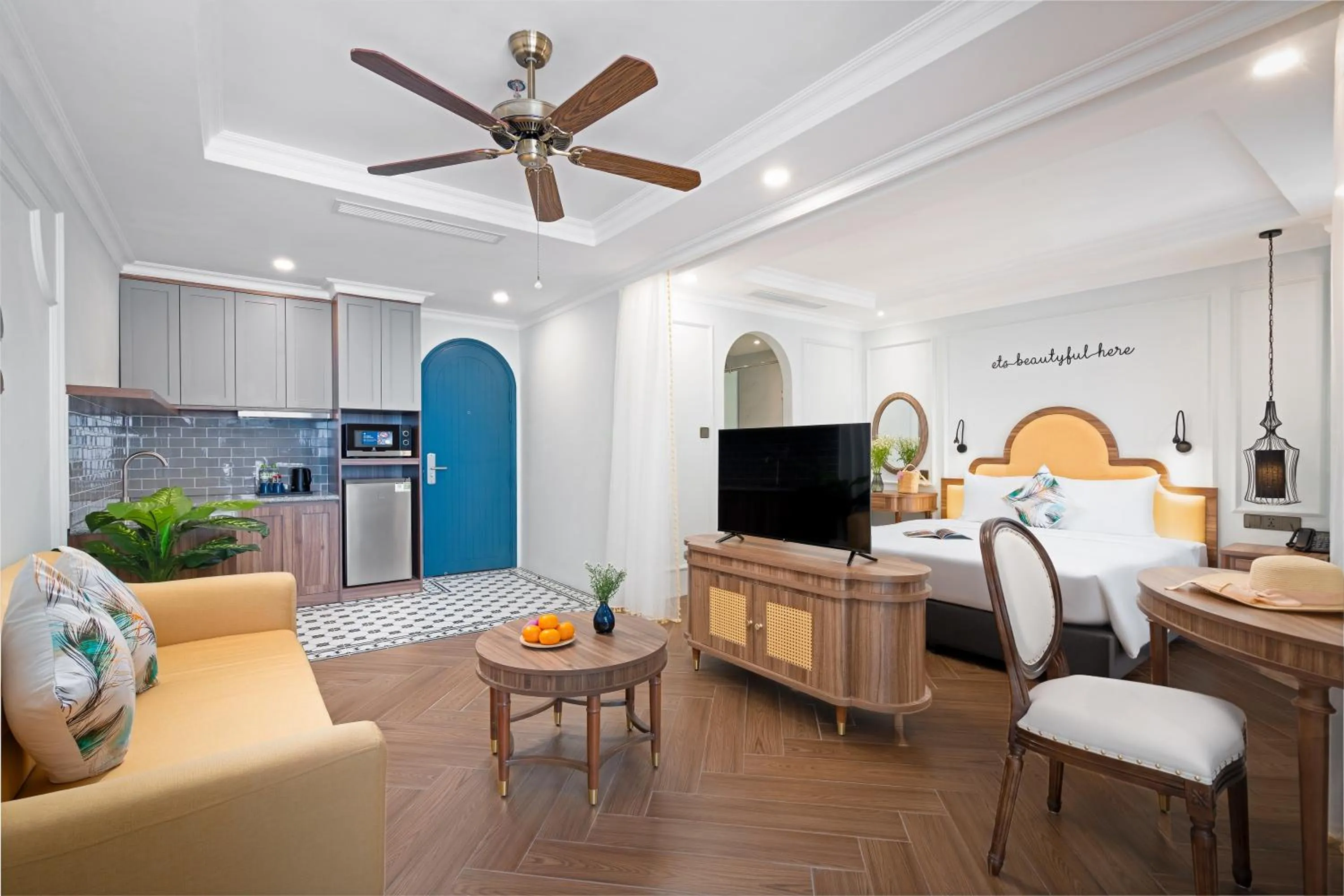 Living room in Pavillon Boutique Hotel & Apartment Nha Trang