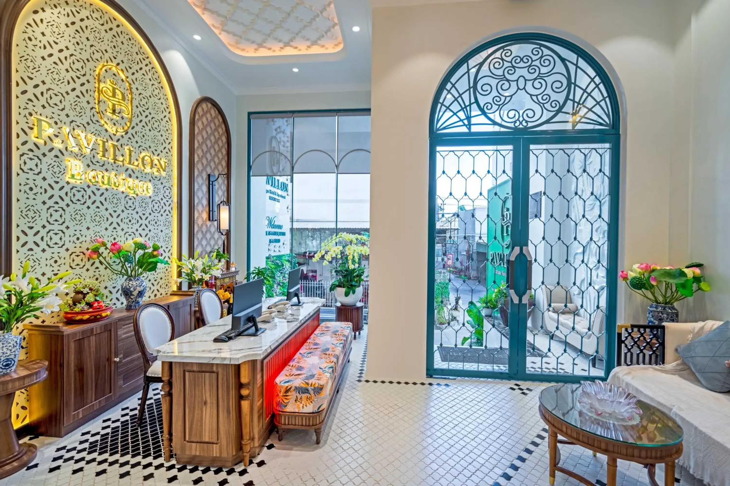 Lobby or reception in Pavillon Boutique Hotel & Apartment Nha Trang Lobby or reception in Pavillon Boutique Hotel & Apartment Nha Trang