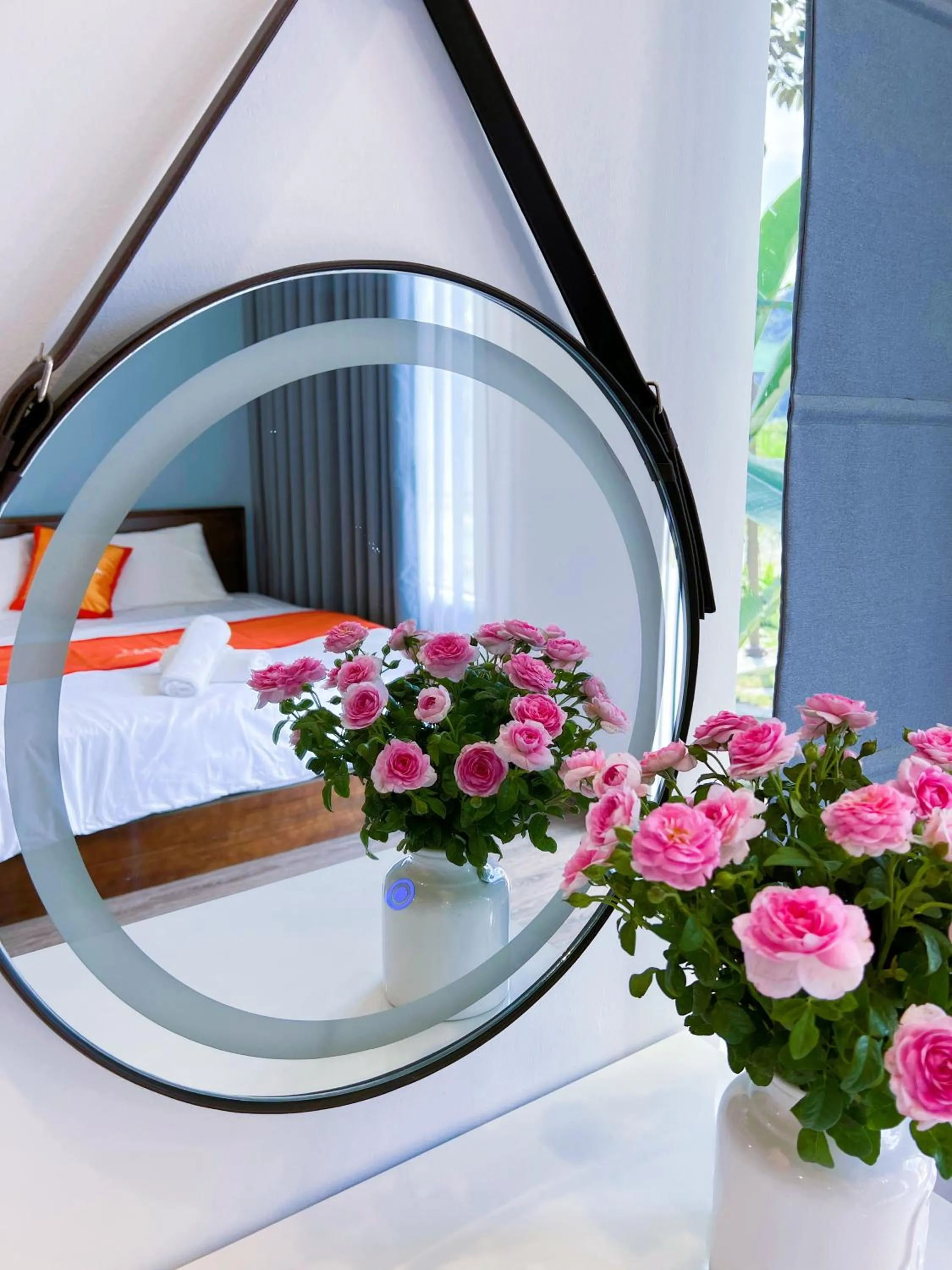 hair dresser, Bed in Lagom Ninh Bình Homestay