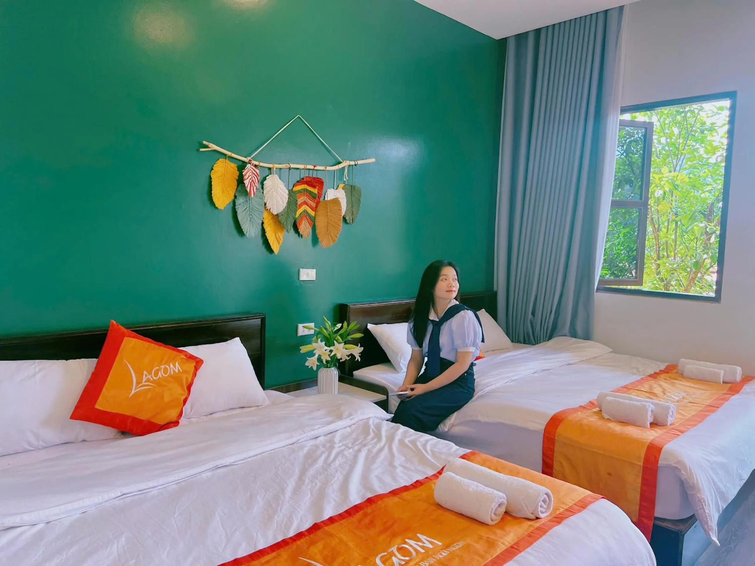 Bedroom, Bed in Lagom Ninh Bình Homestay