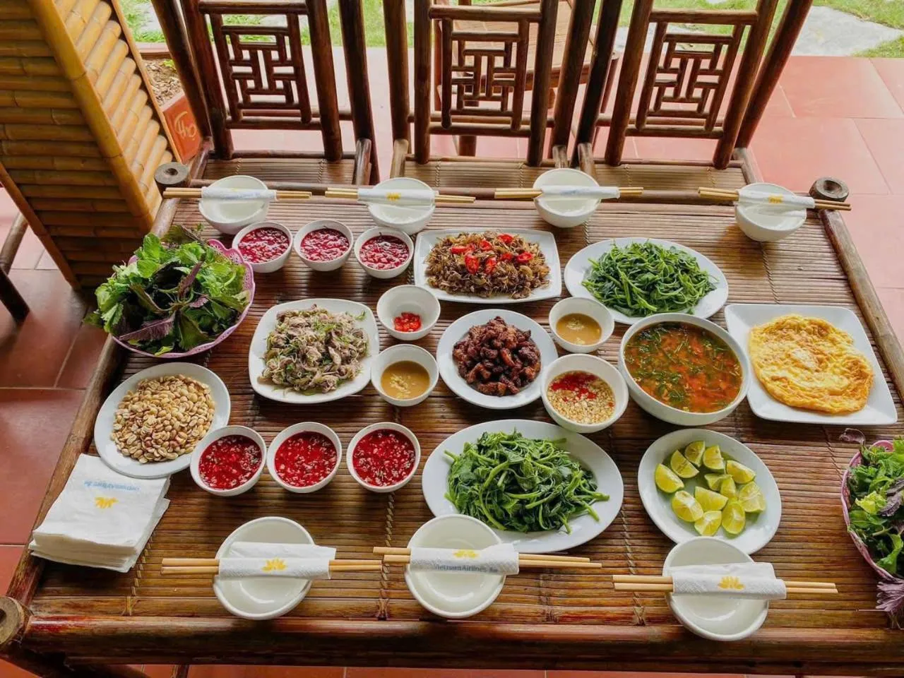 Food and drinks in Lagom Ninh Bình Homestay