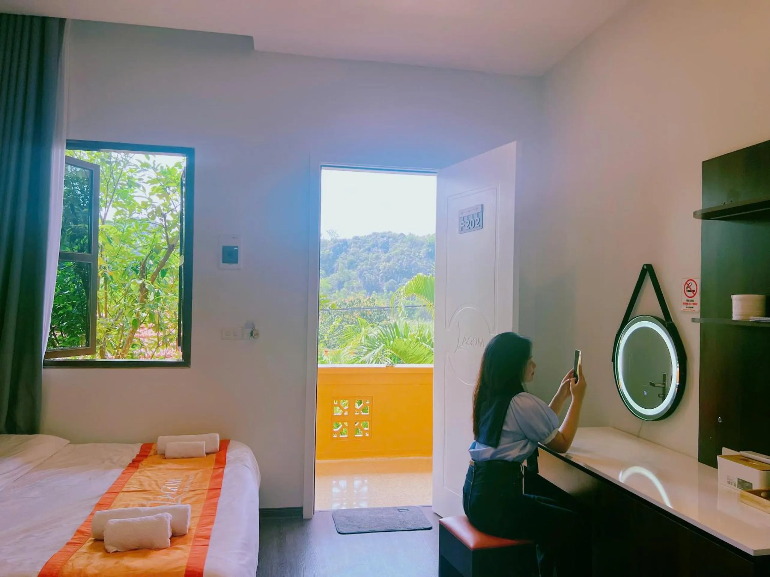 Bedroom, Bed in Lagom Ninh Bình Homestay