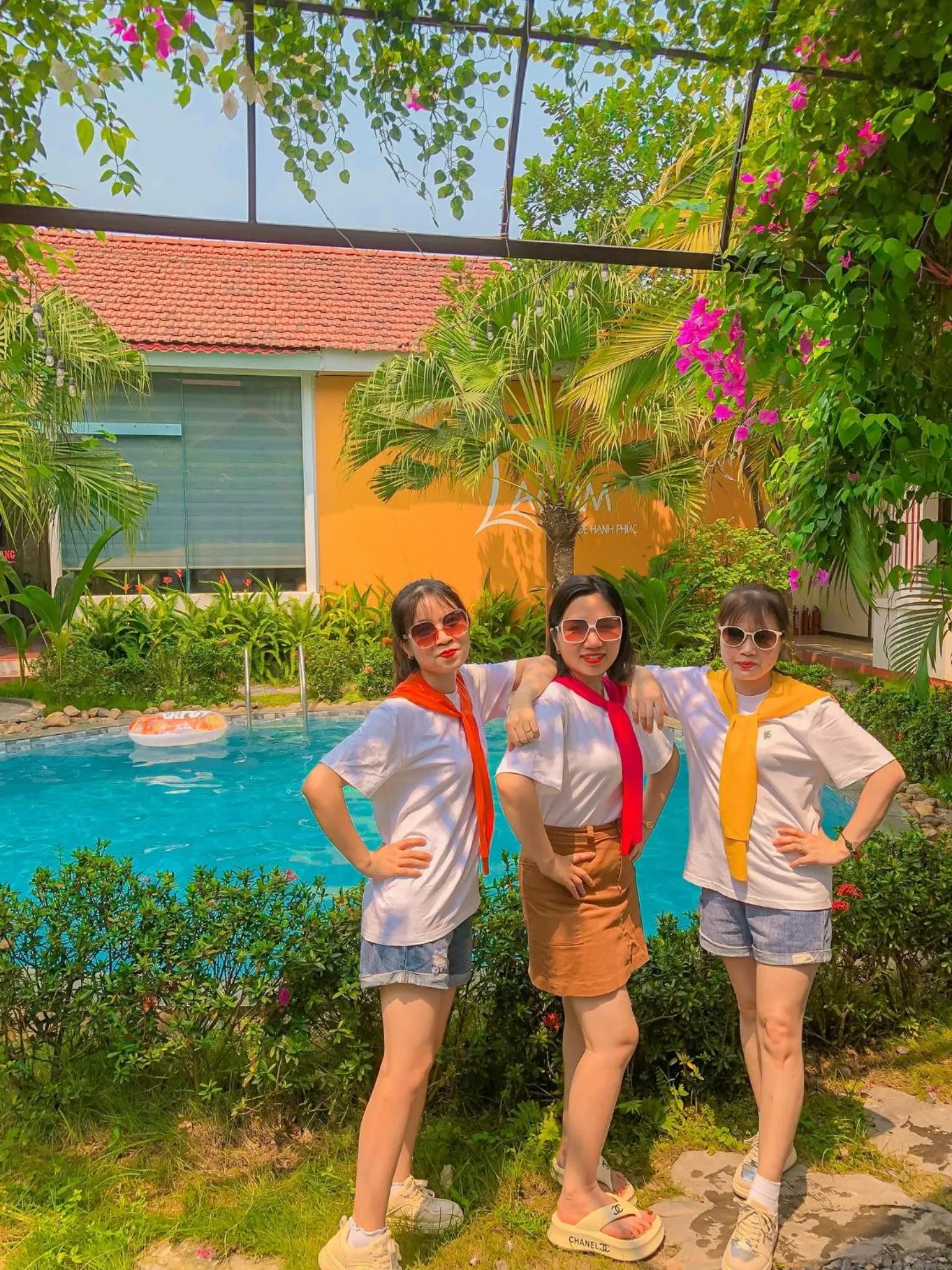 Swimming pool in Lagom Ninh Bình Homestay