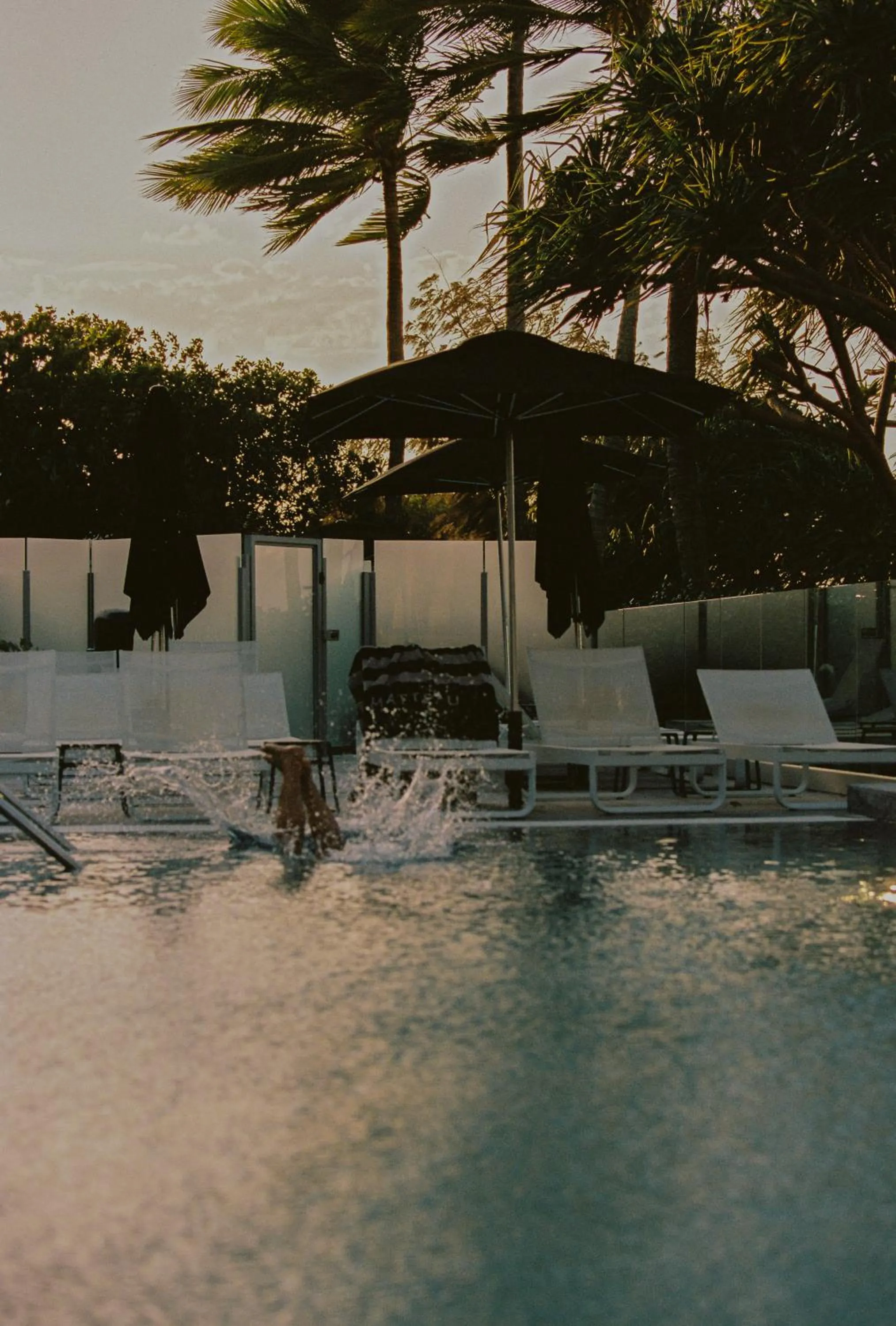 Pool view in 71 Hastings Street - Beachfront