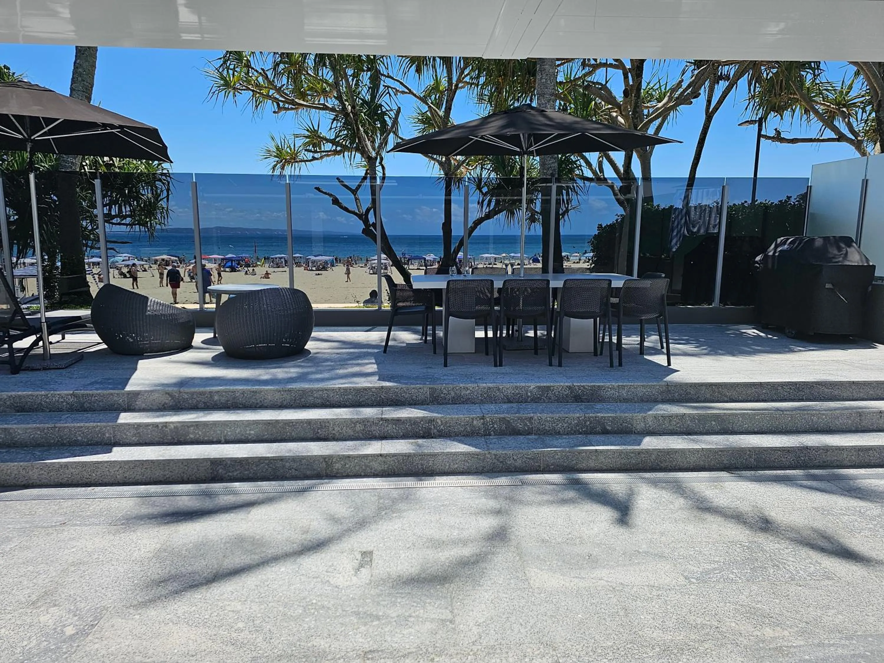 Patio in 71 Hastings Street - Beachfront