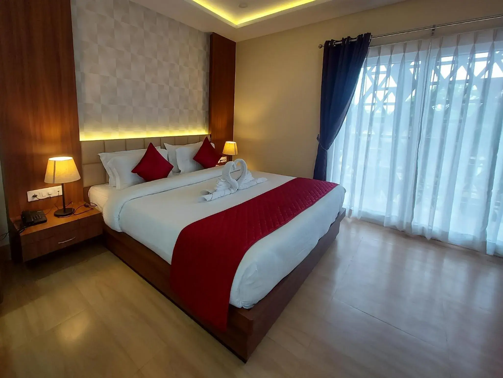 Bed in Hotel Bliss Bed in Hotel Bliss