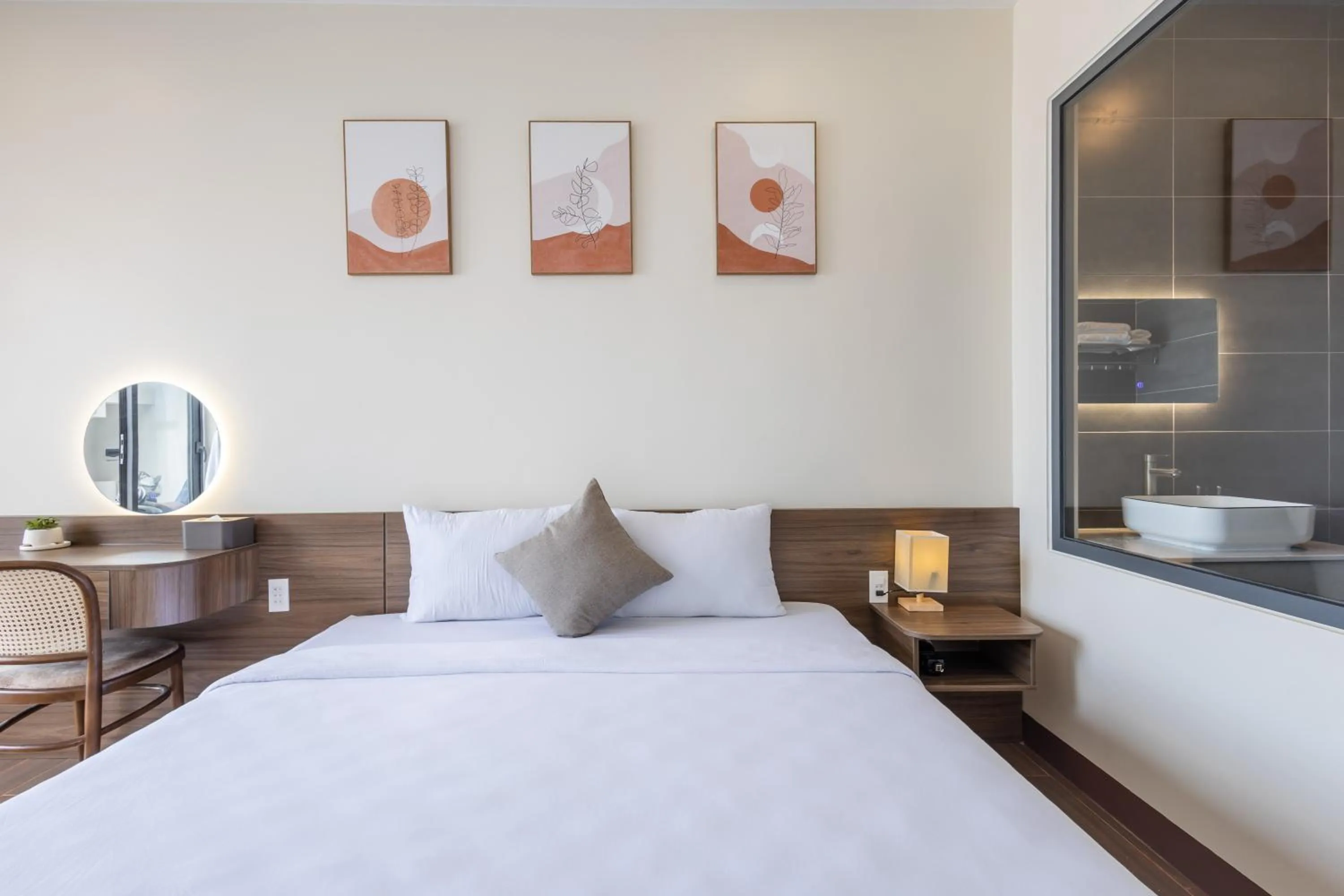 Bedroom, Bed in Wave Sound Beach House Phu Quoc
