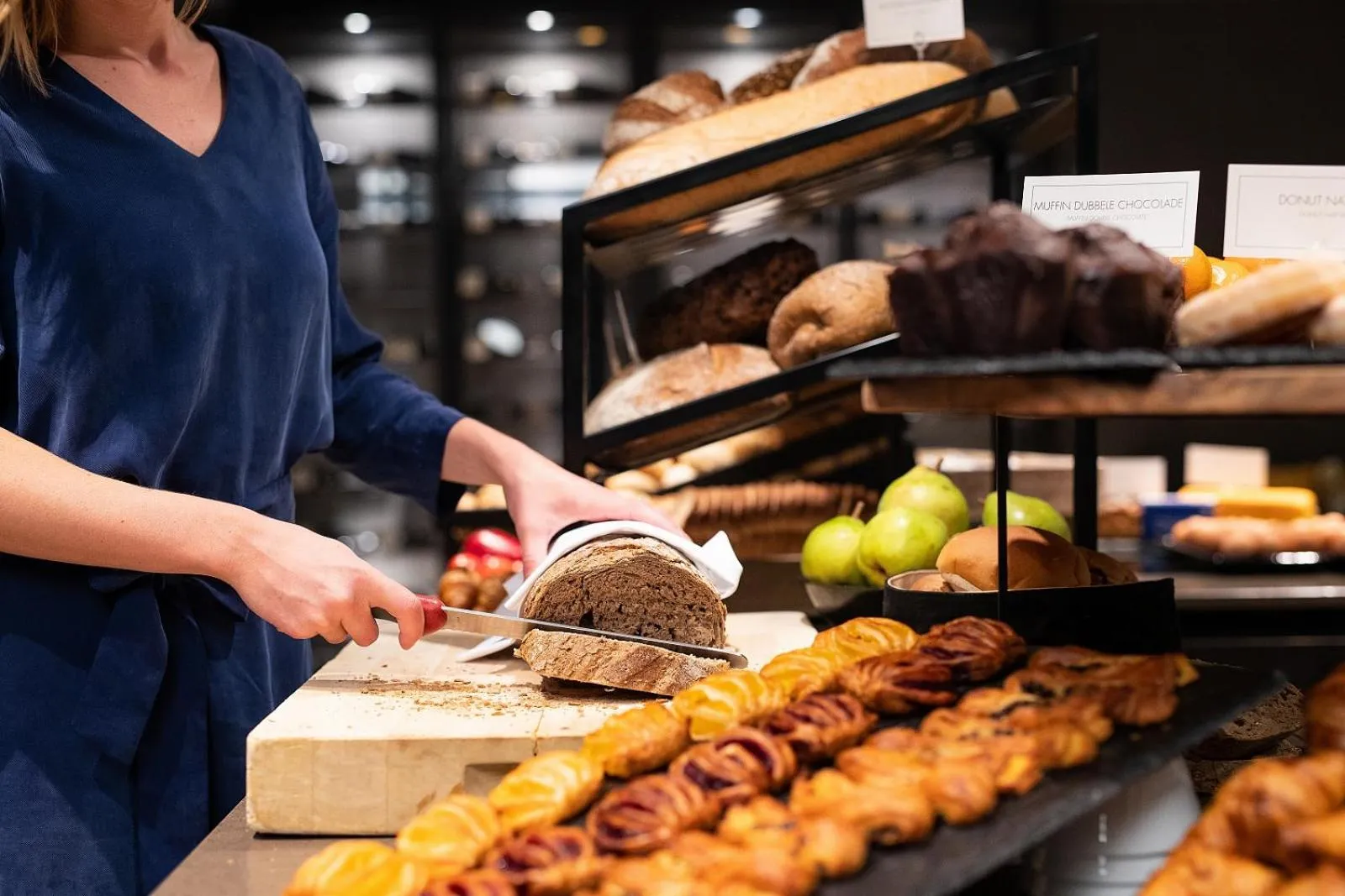 Buffet breakfast in Bilderberg Parkhotel Rotterdam