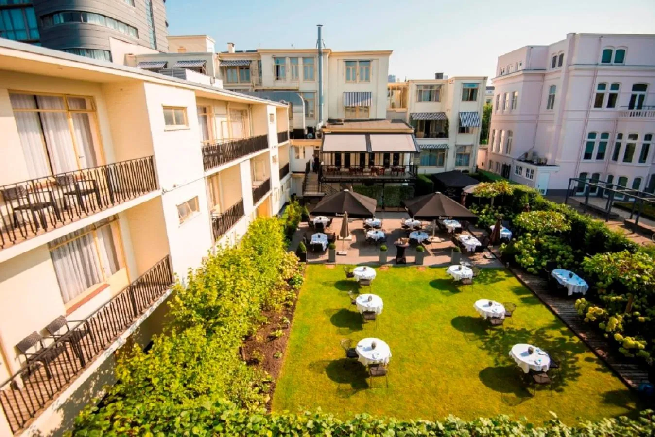 Garden in Bilderberg Parkhotel Rotterdam