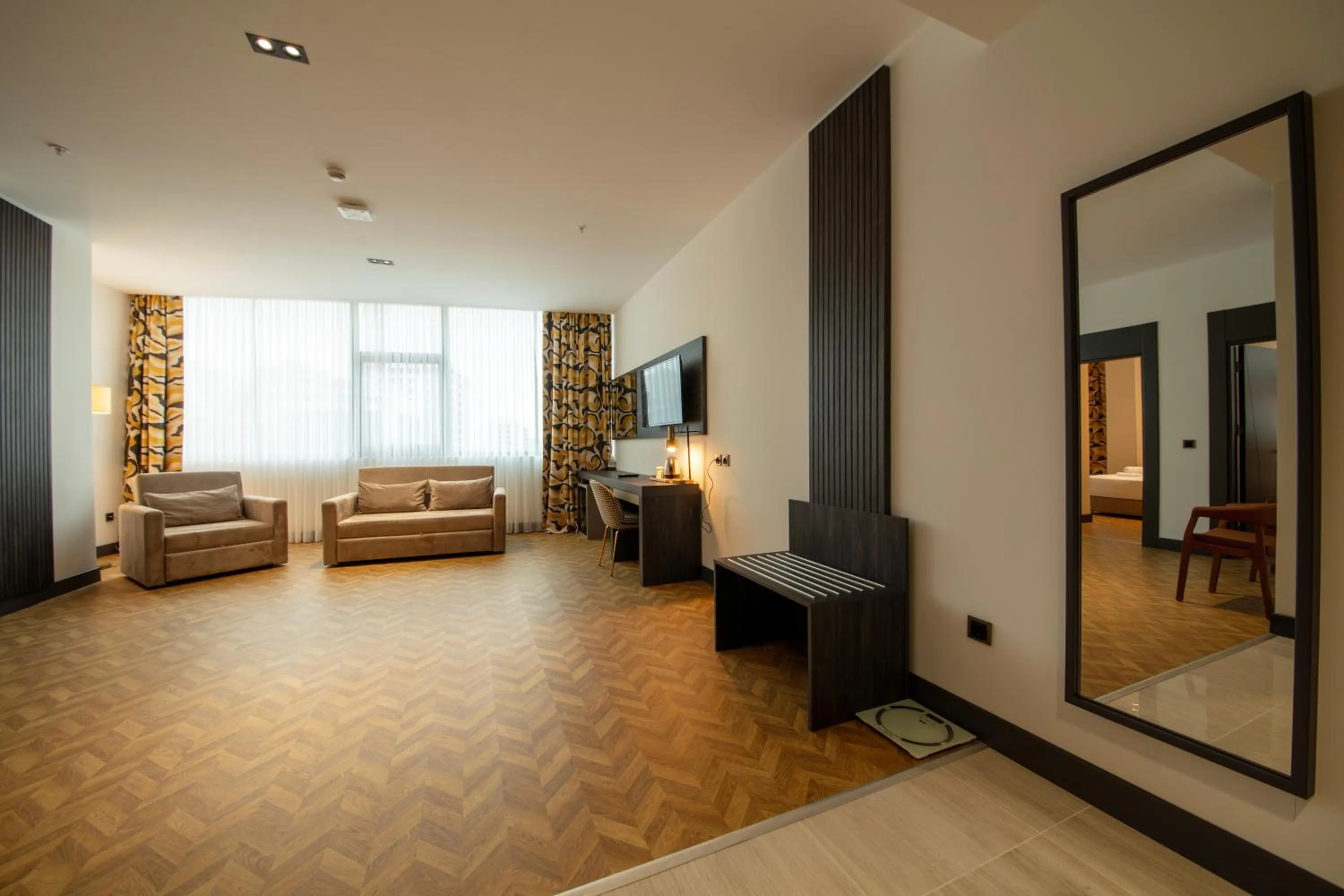 Bed in V Center Hotel