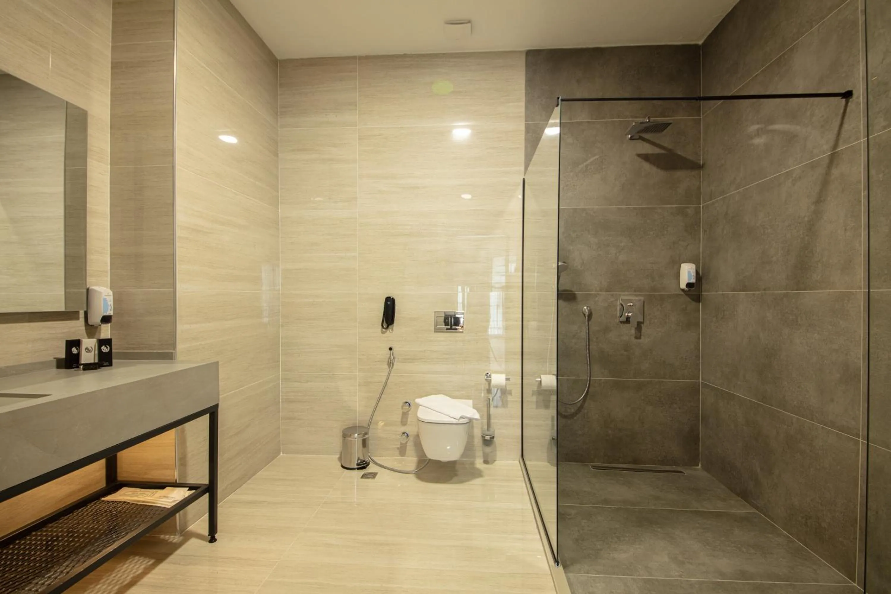 Toilet in V Center Hotel