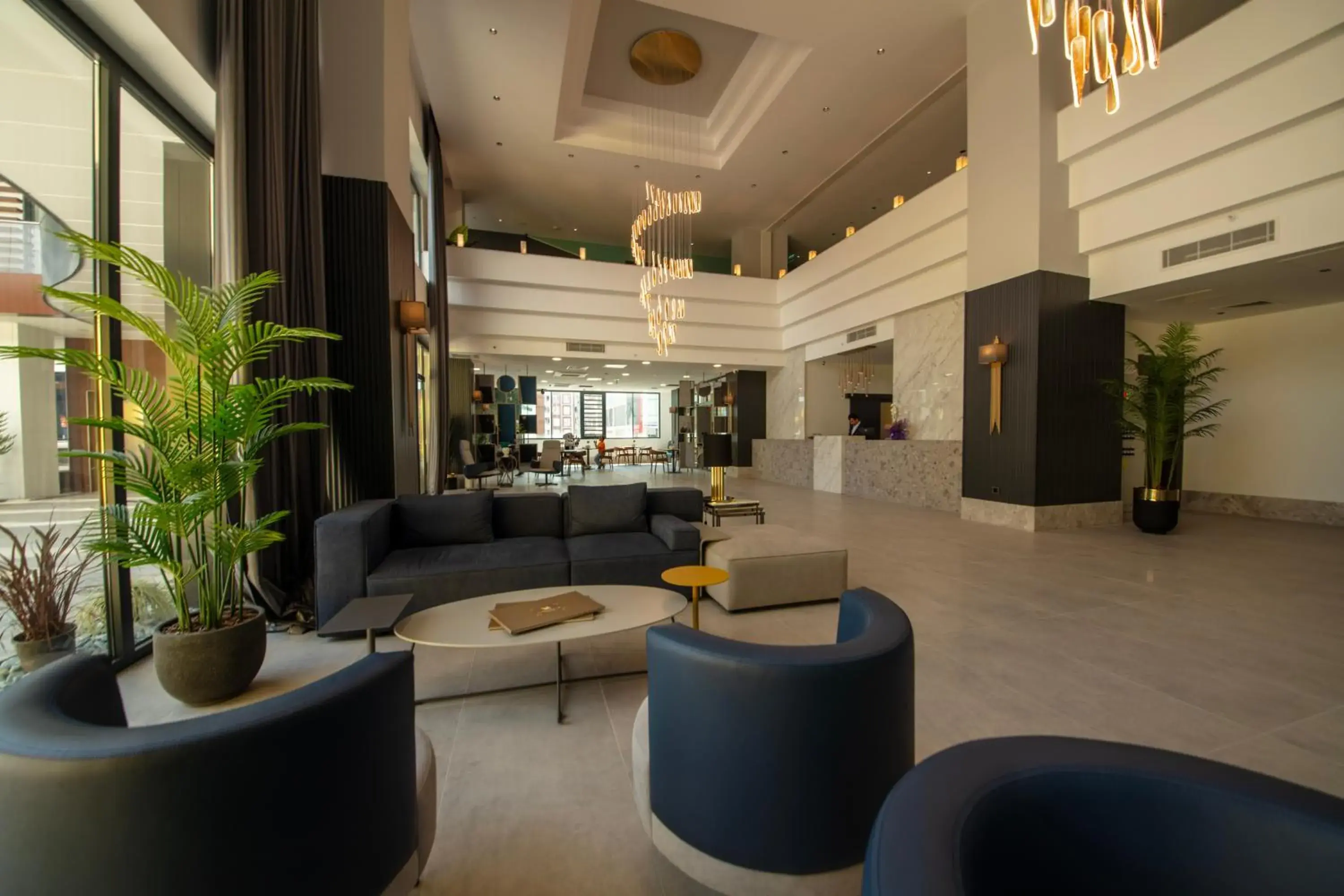 Lobby or reception in V Center Hotel Lobby or reception in V Center Hotel