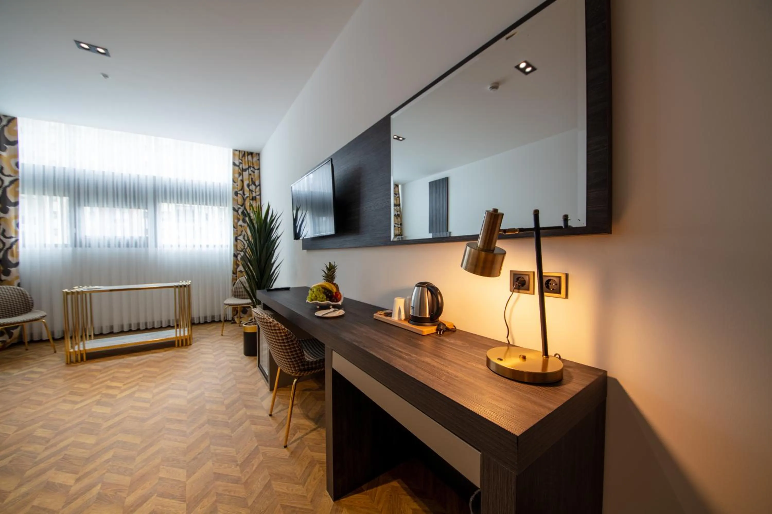 TV and multimedia in V Center Hotel