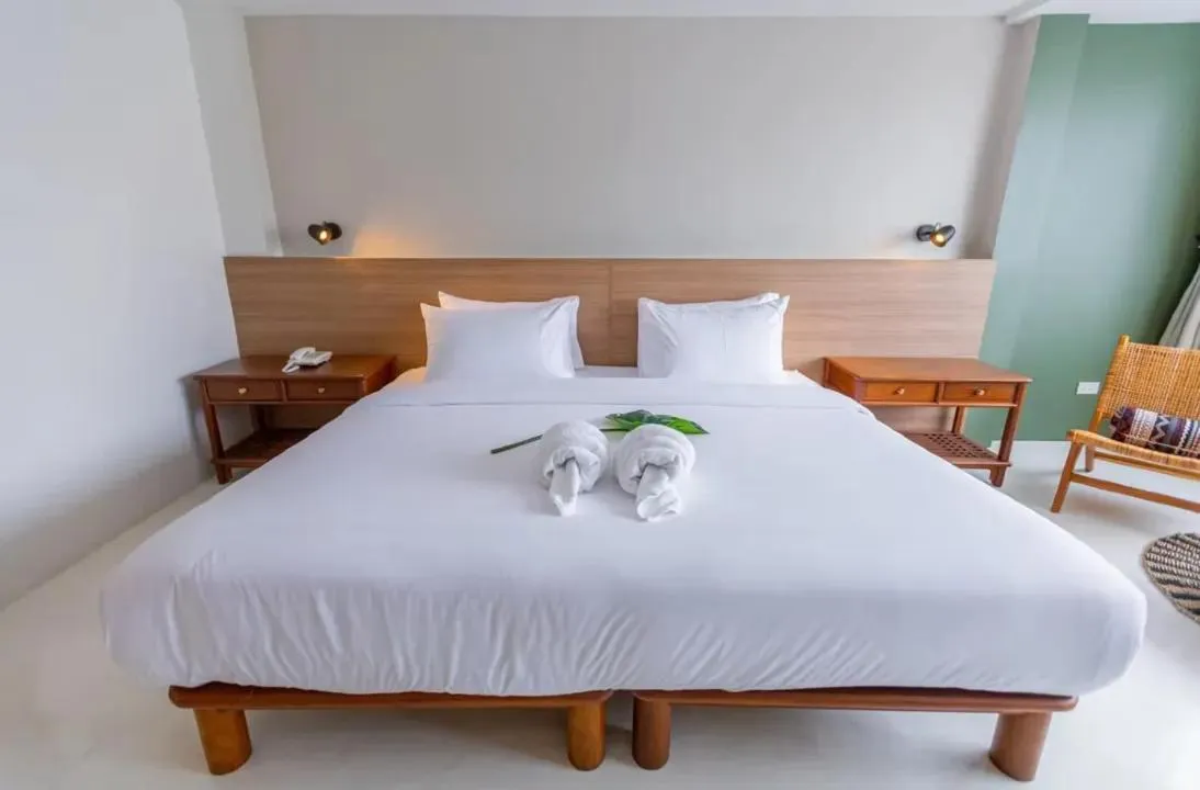 Bed in HOTEL NUU CHIANG MAI