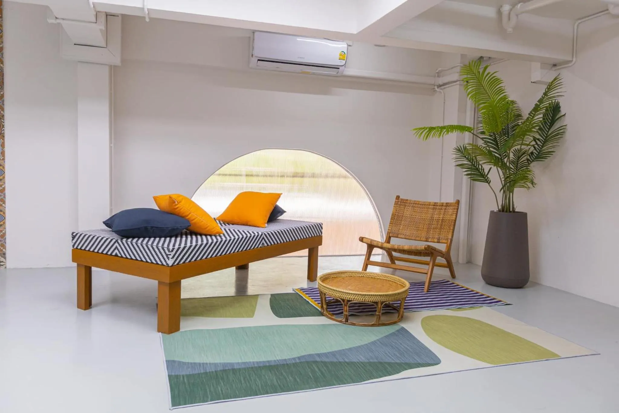 Living room in HOTEL NUU CHIANG MAI