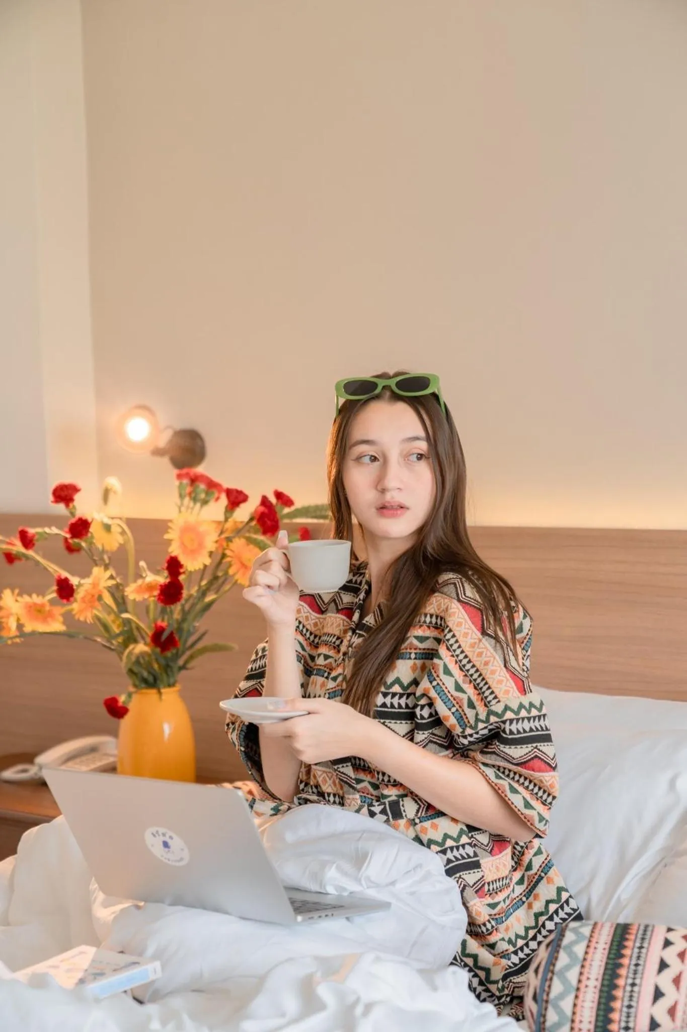 Bed in HOTEL NUU CHIANG MAI