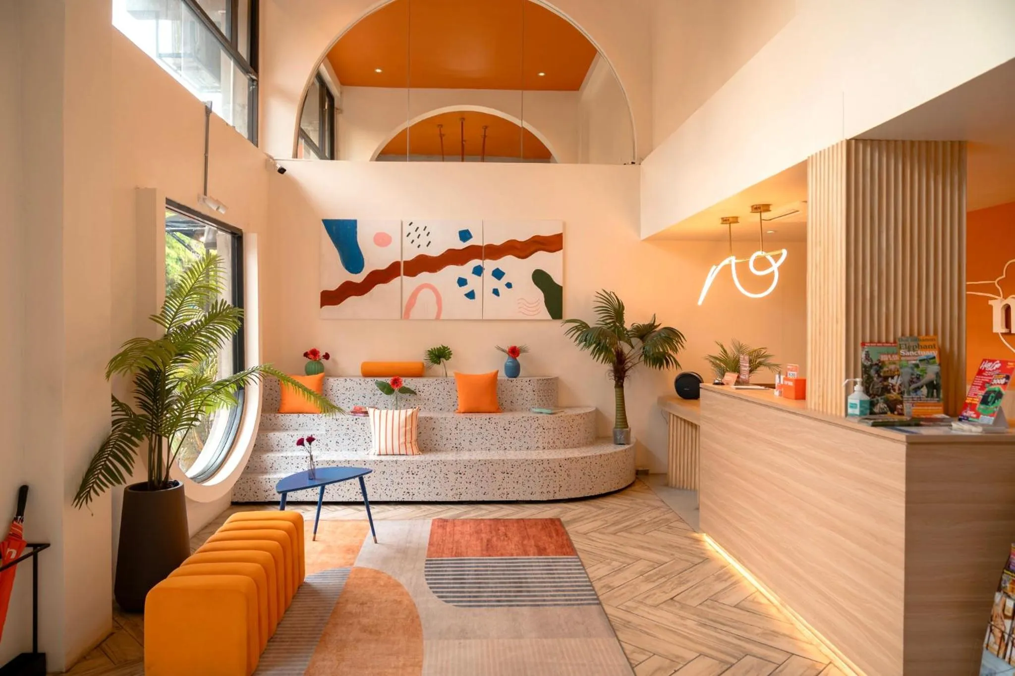 Lobby or reception in HOTEL NUU CHIANG MAI