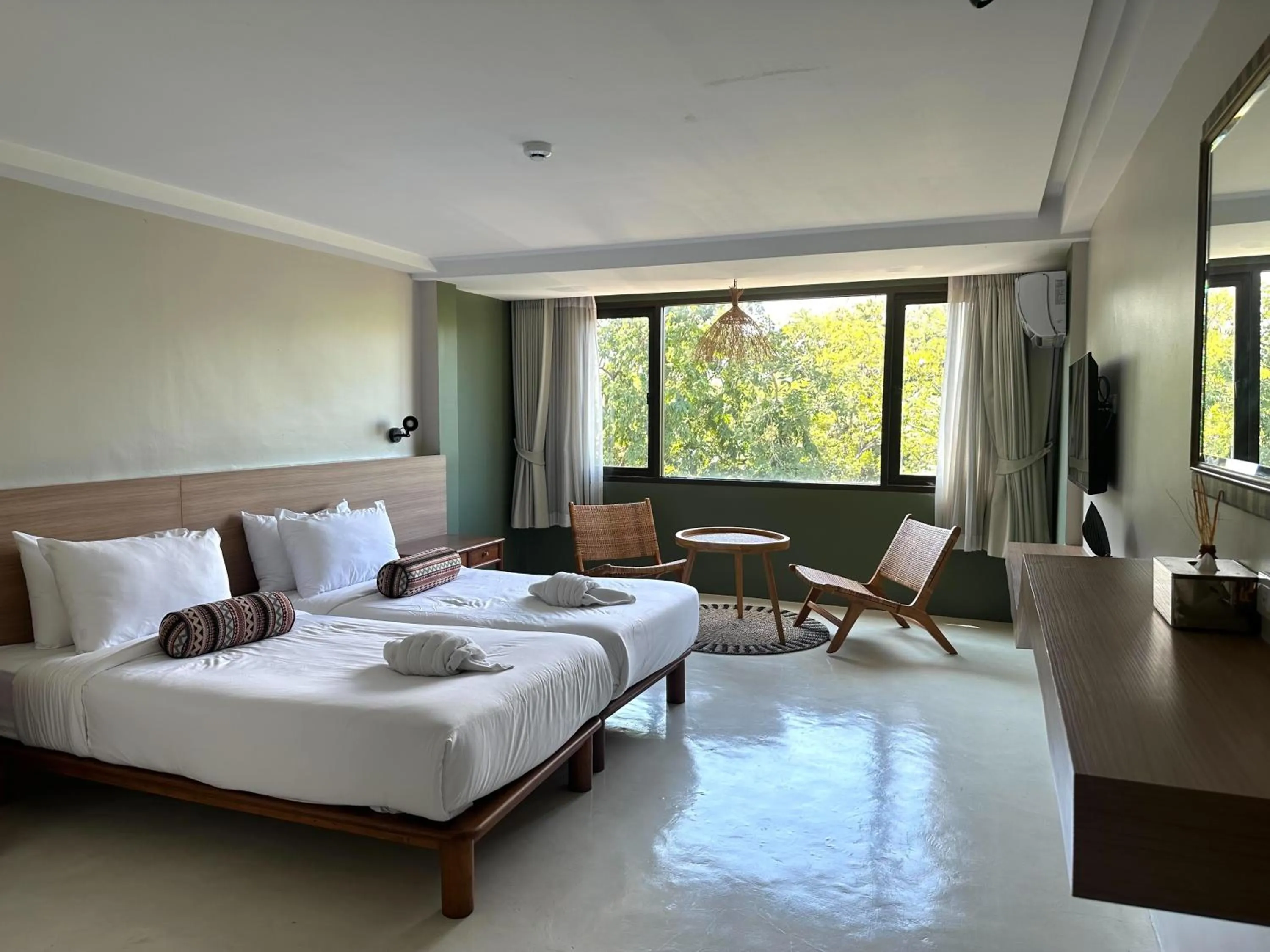 Bed in HOTEL NUU CHIANG MAI