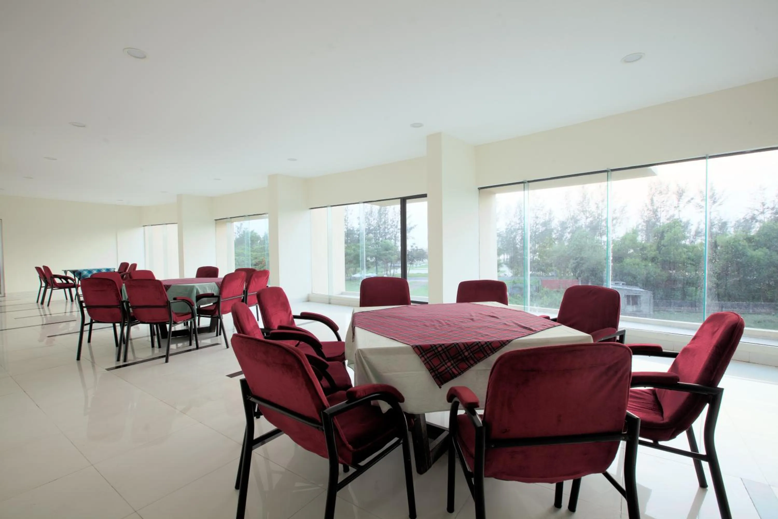 Dining area in Hotel Orchid Blue