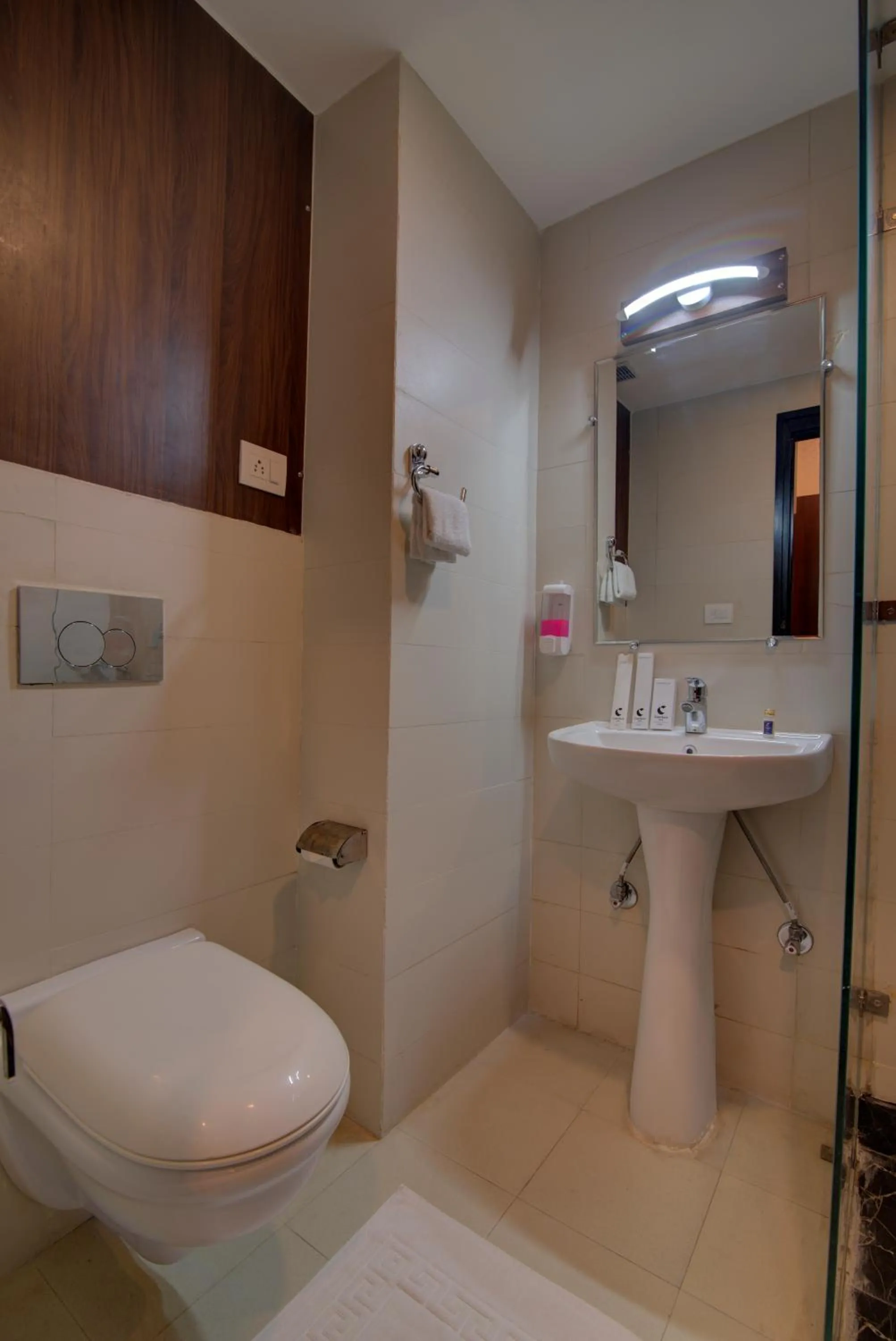 Bathroom in Comfort Inn Karnal