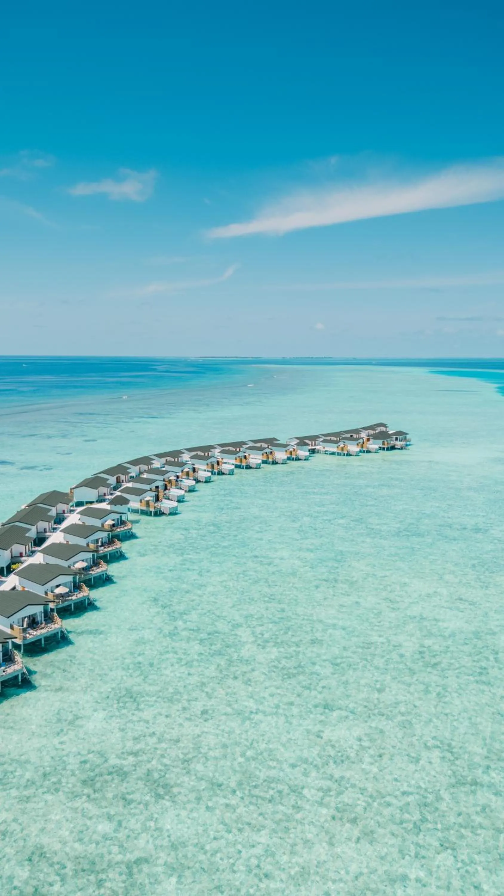 Bird's eye view in Joy Island Maldives All Inclusive Resort