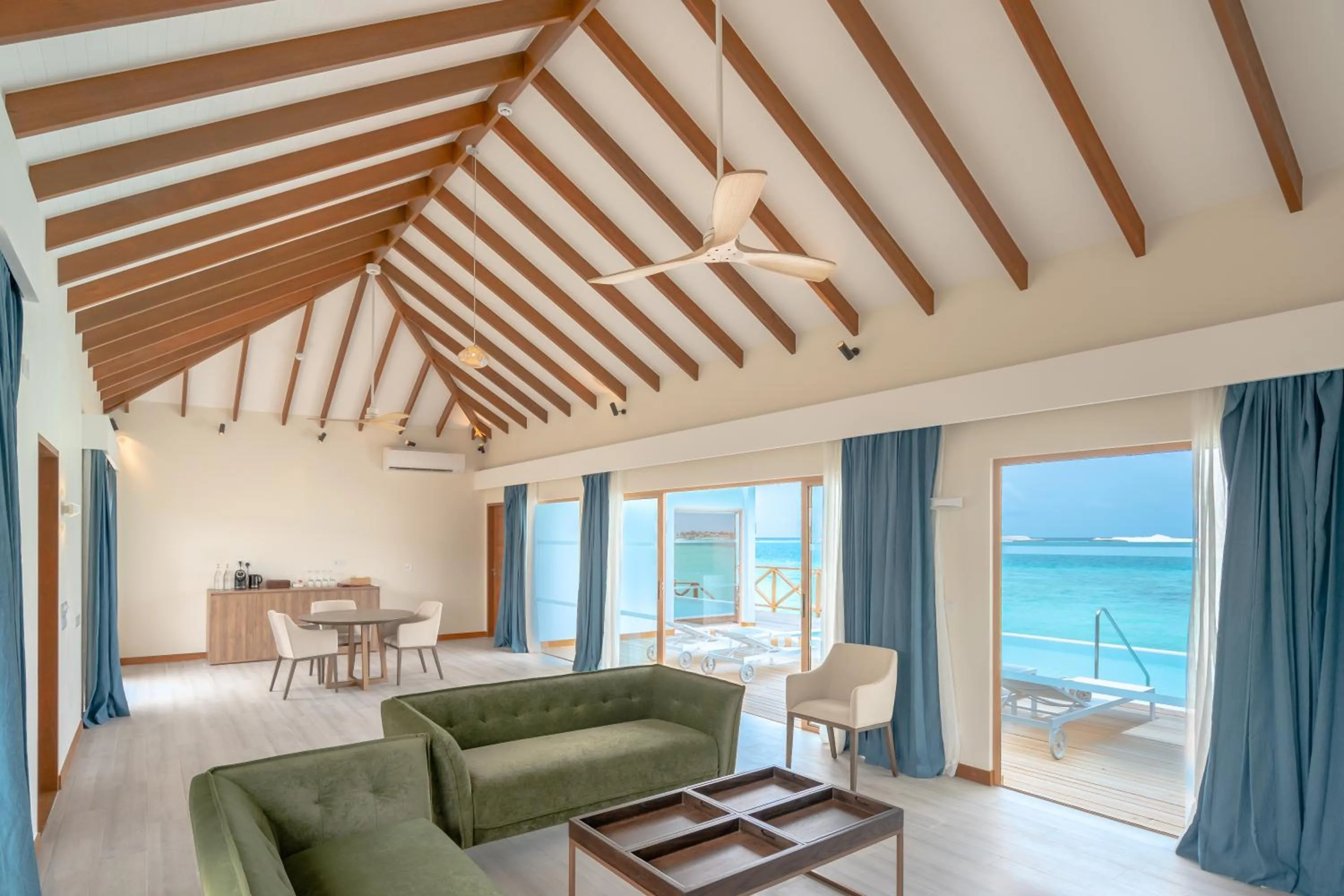 Living room in Joy Island Maldives All Inclusive Resort