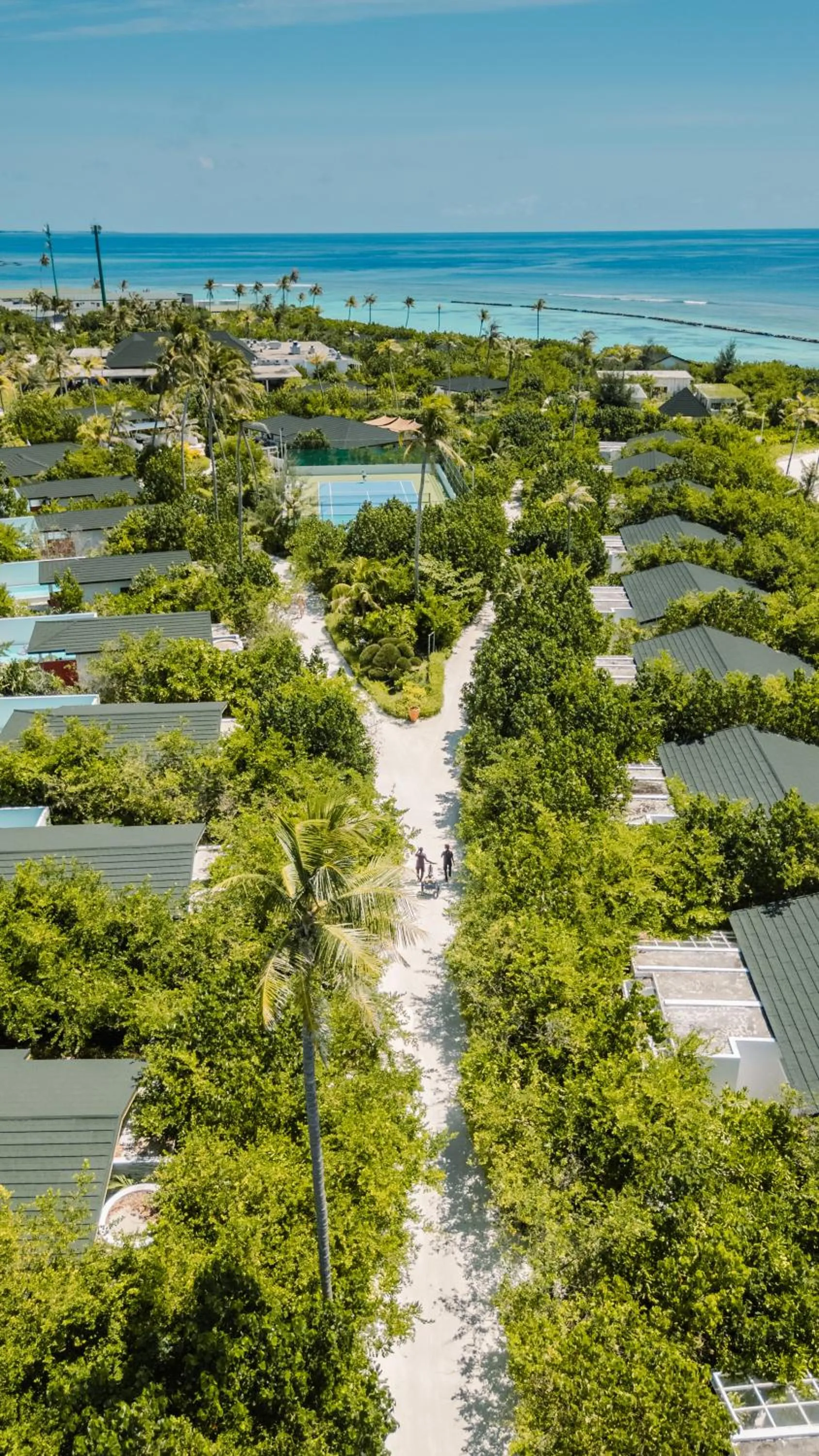 Bird's eye view in Joy Island Maldives All Inclusive Resort