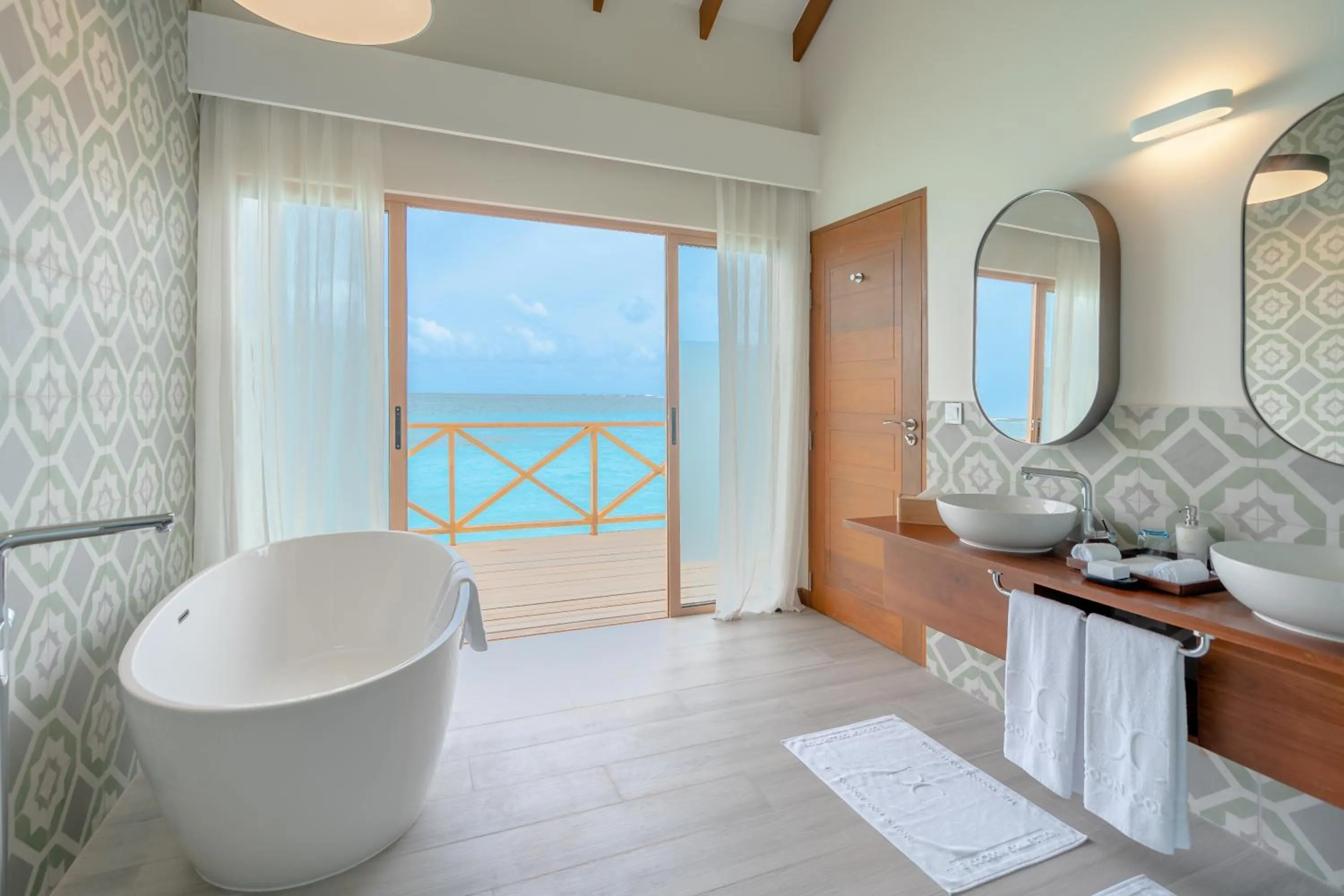 Bathroom in Joy Island Maldives All Inclusive Resort