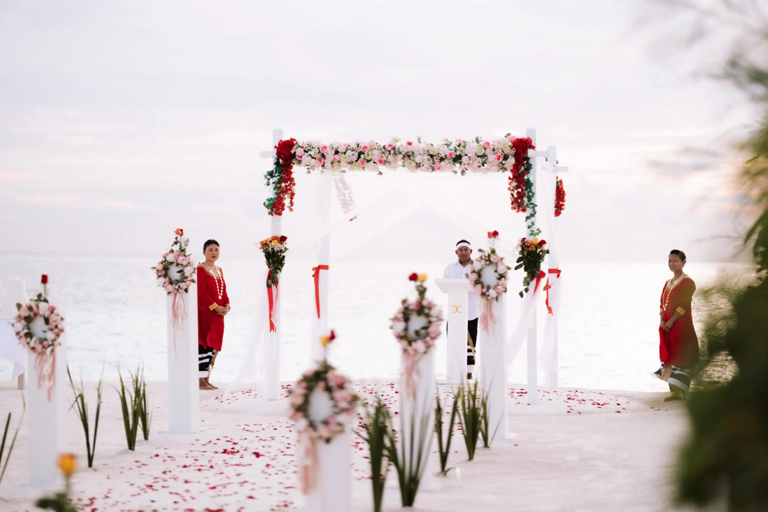 wedding in Joy Island Maldives All Inclusive Resort