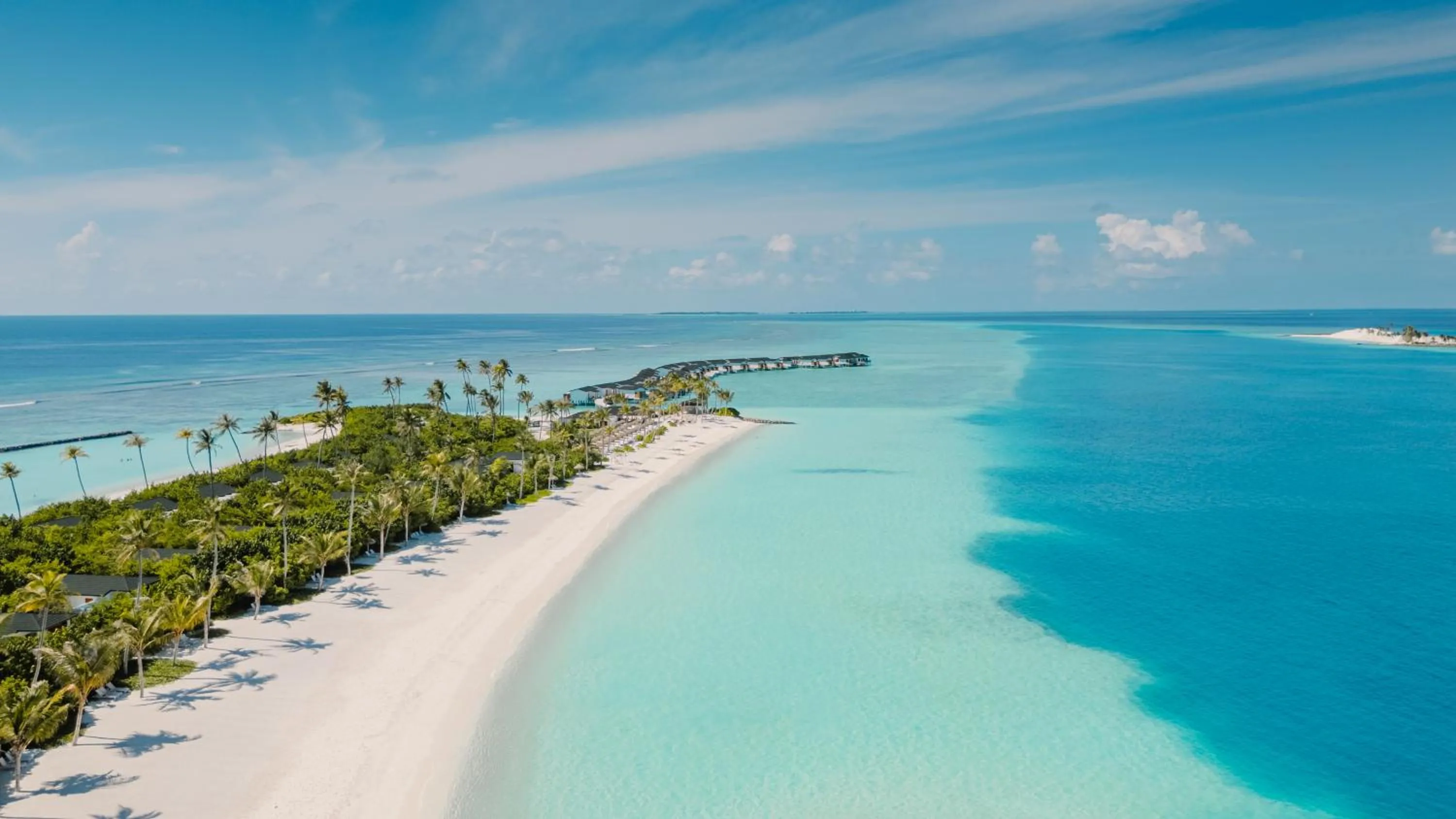 Bird's eye view in Joy Island Maldives All Inclusive Resort