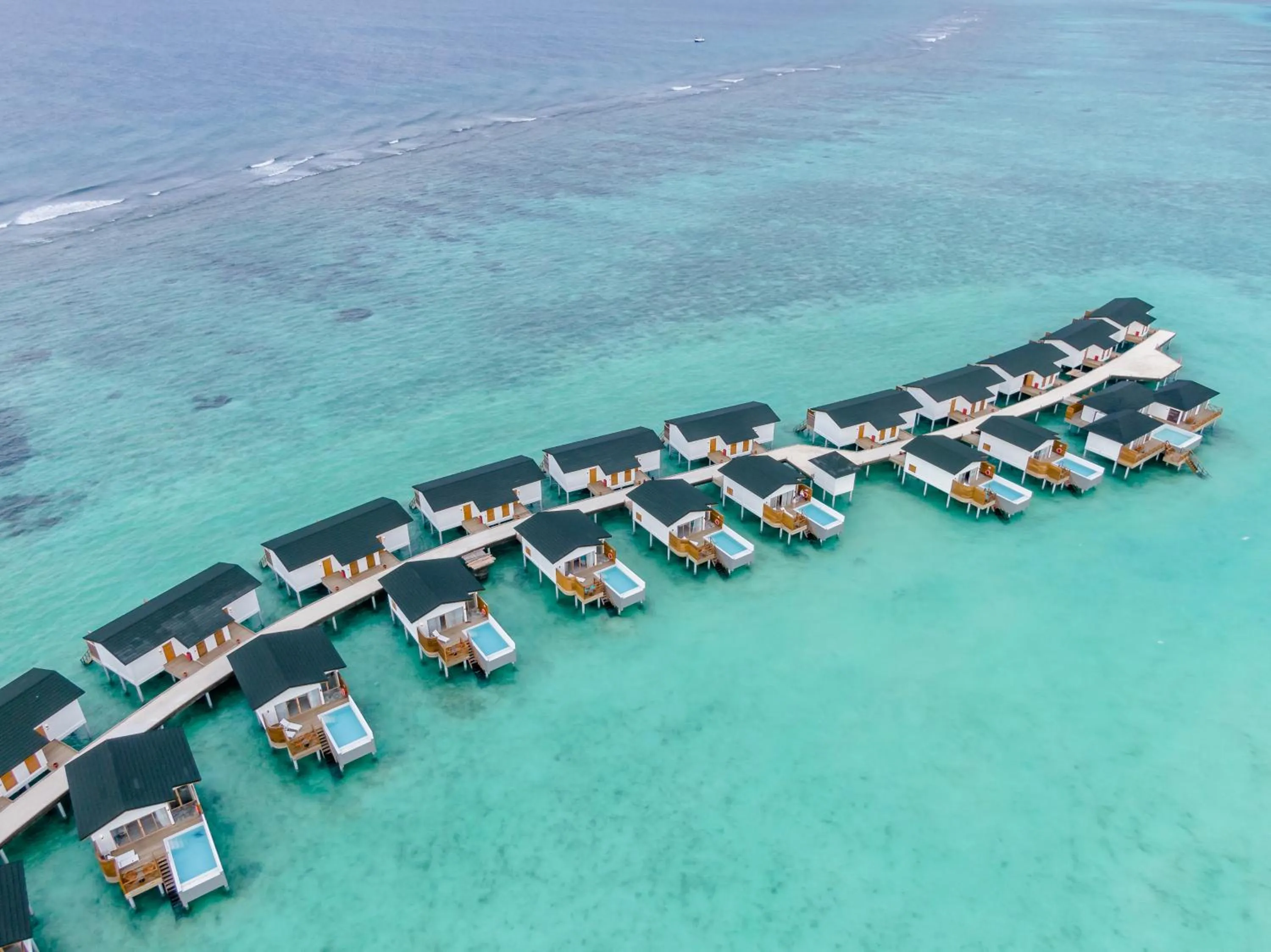 Property building in Joy Island Maldives All Inclusive Resort
