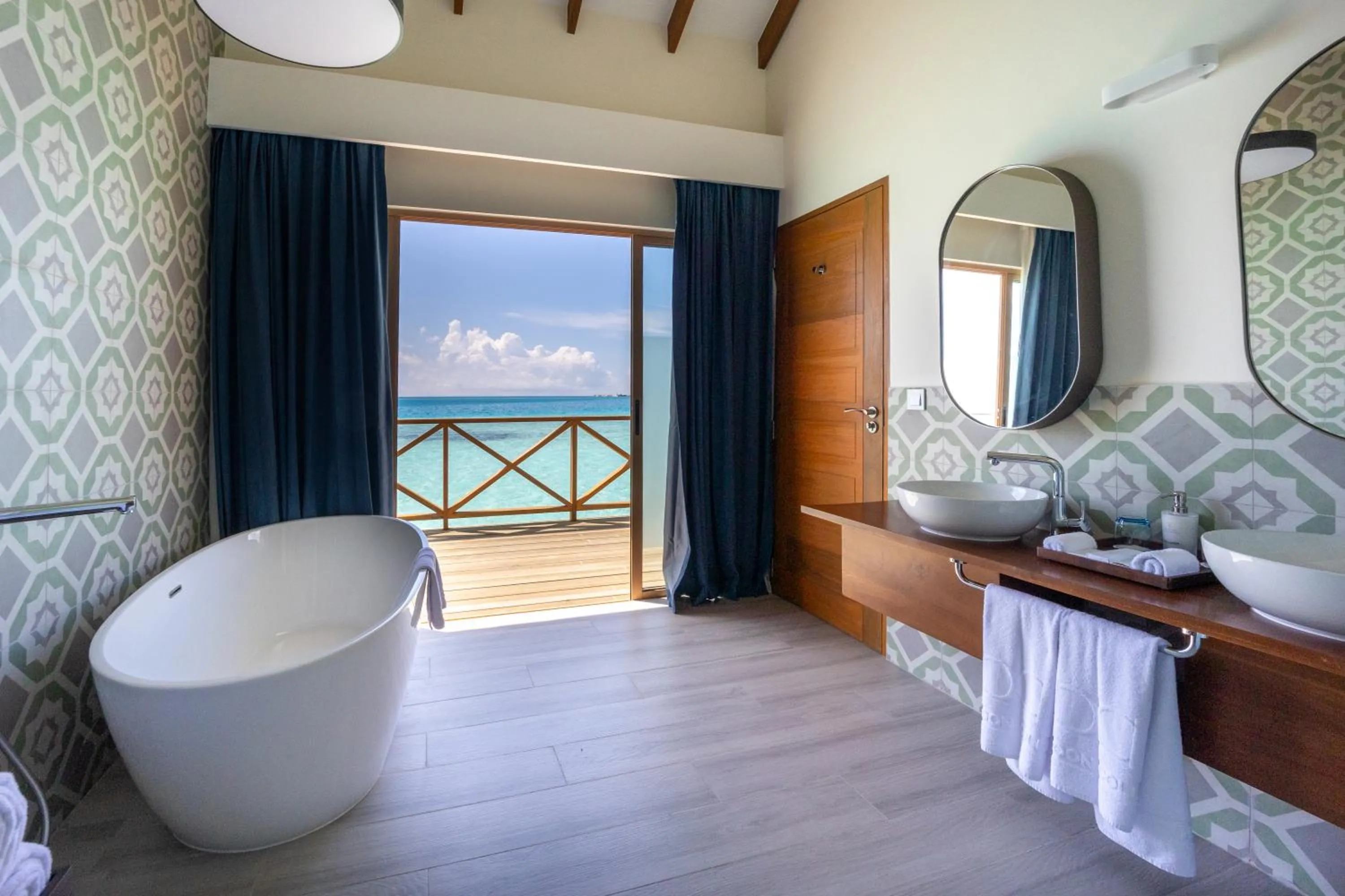 Bathroom in Joy Island Maldives All Inclusive Resort