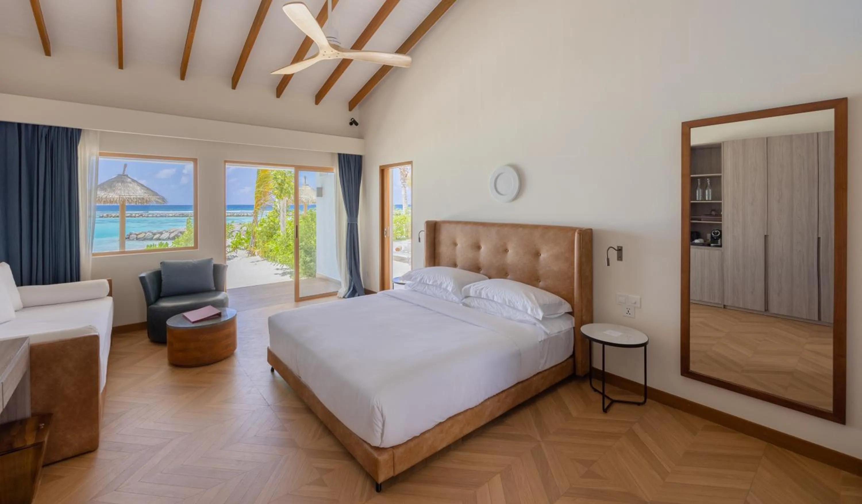 room service, Bed in Joy Island Maldives All Inclusive Resort