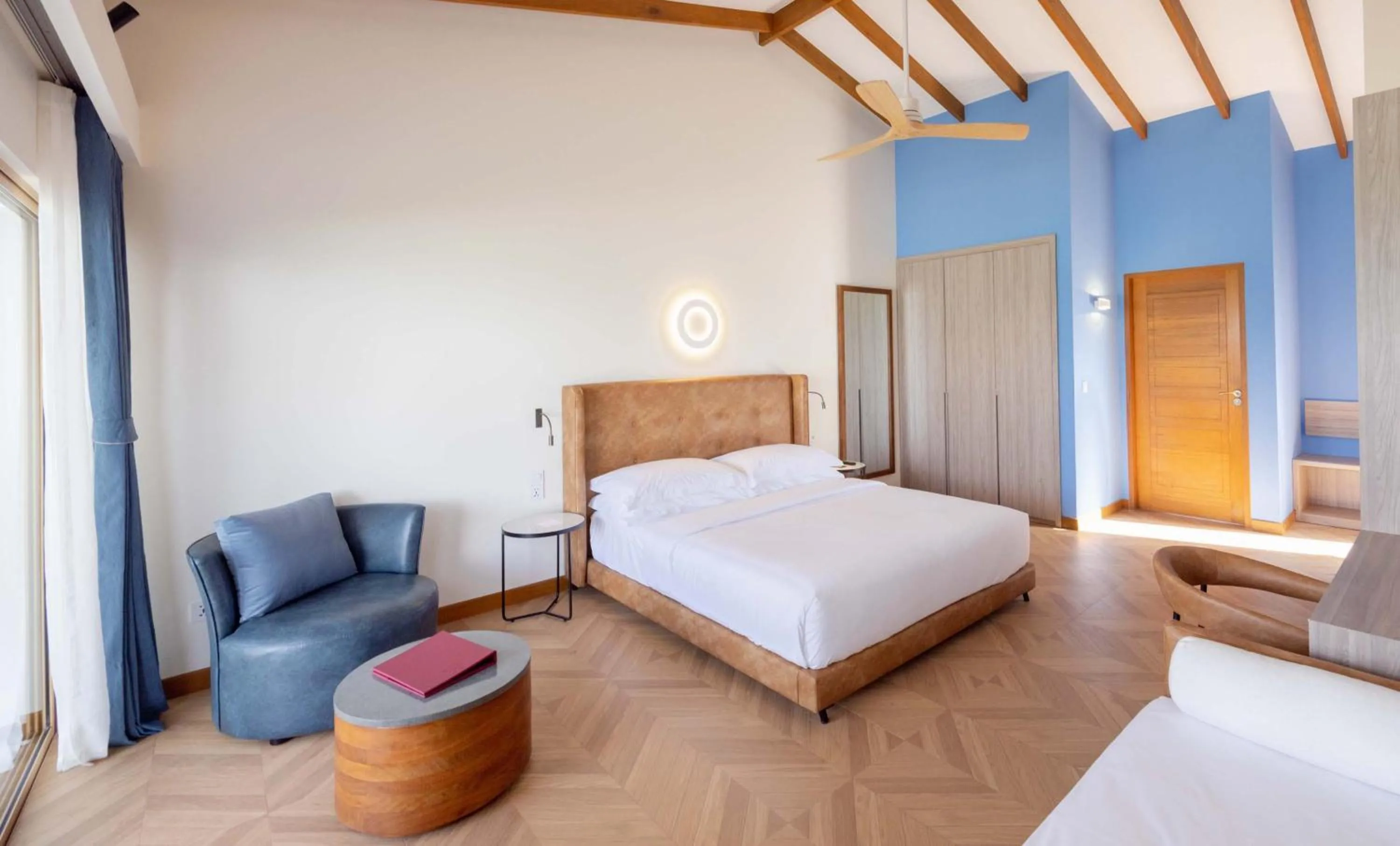 Bedroom, Bed in Joy Island Maldives All Inclusive Resort