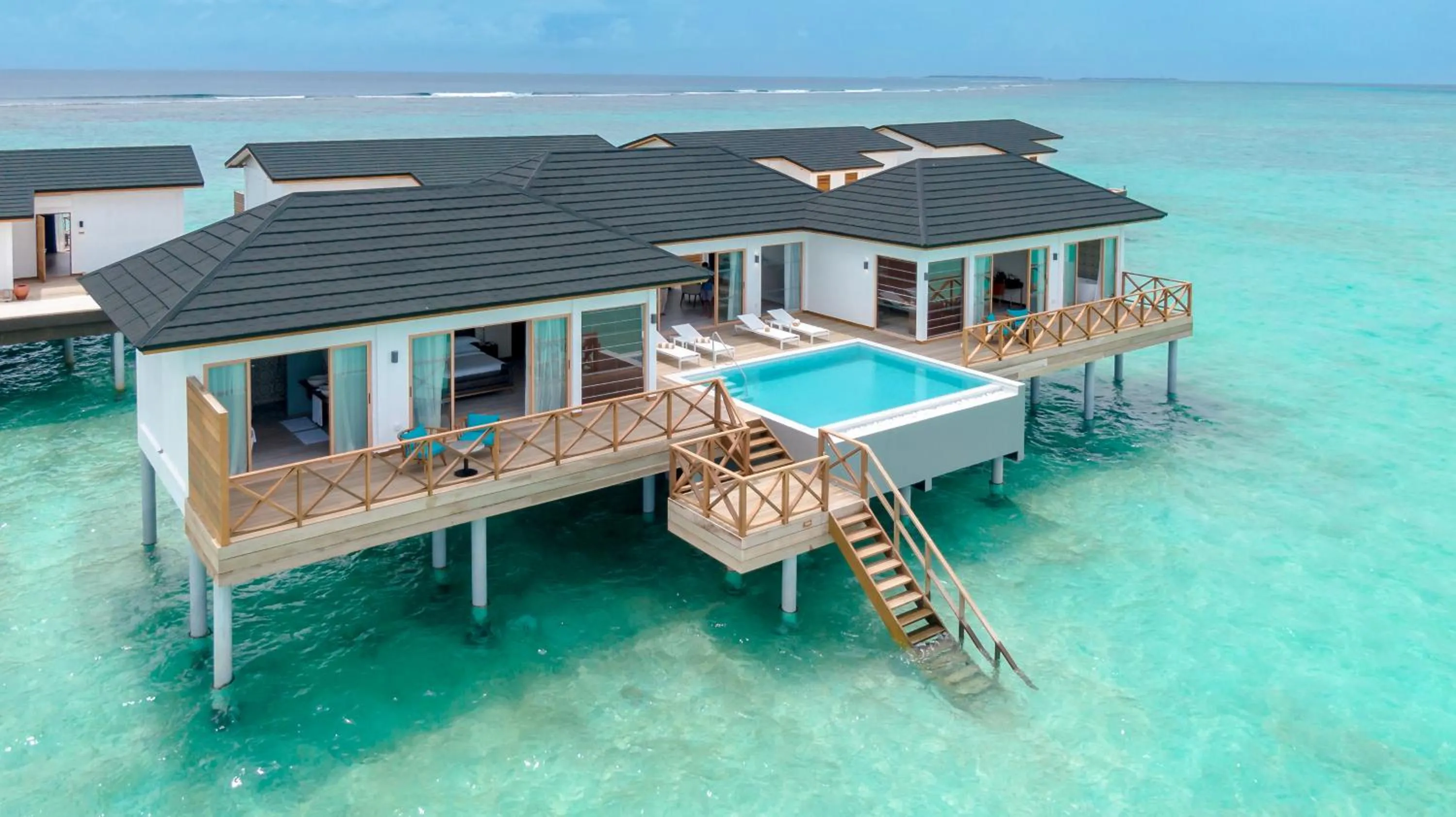 Property building in Joy Island Maldives All Inclusive Resort