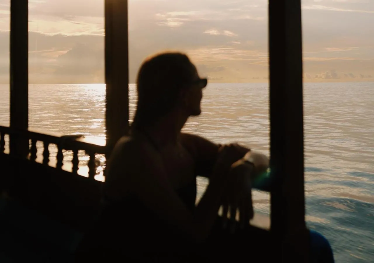 Sunset in Joy Island Maldives All Inclusive Resort