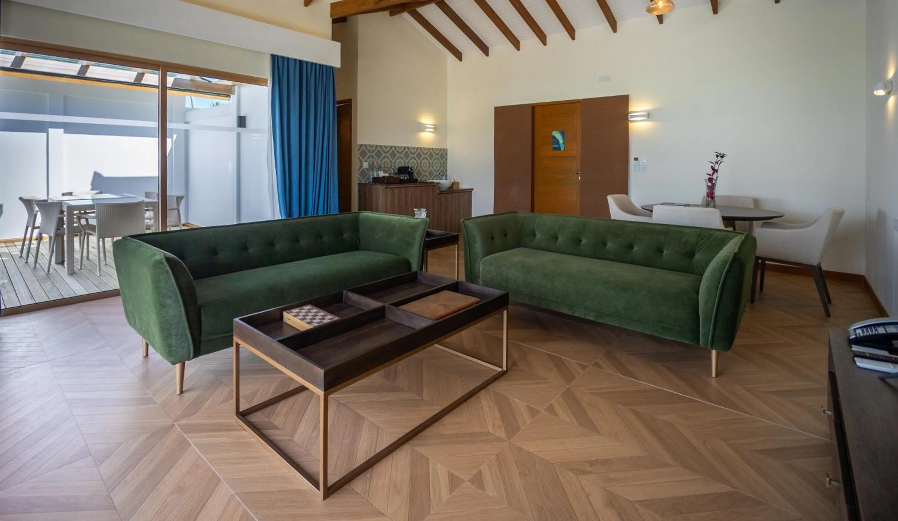Living room in Joy Island Maldives All Inclusive Resort