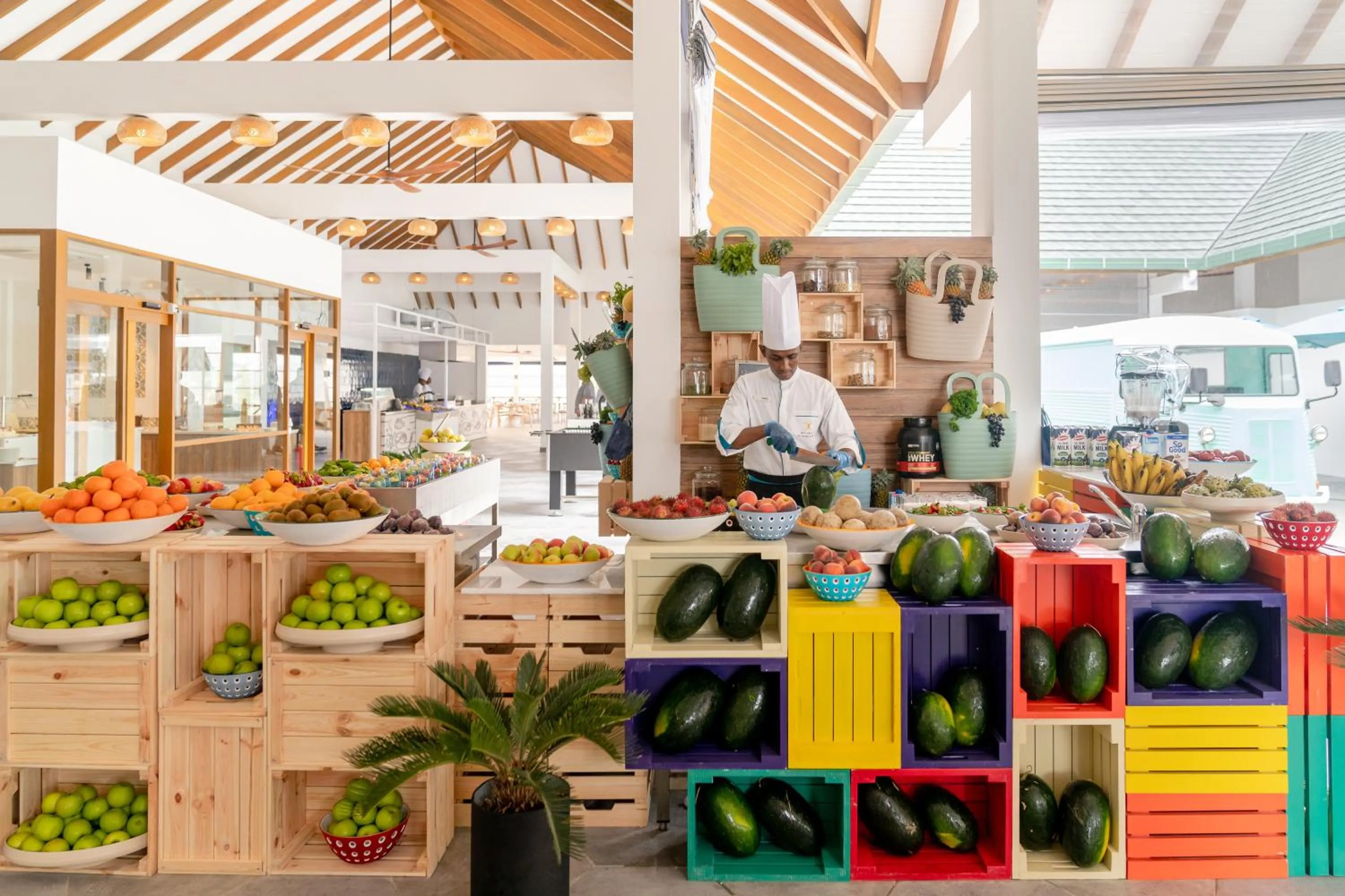 Restaurant/places to eat in Joy Island Maldives All Inclusive Resort