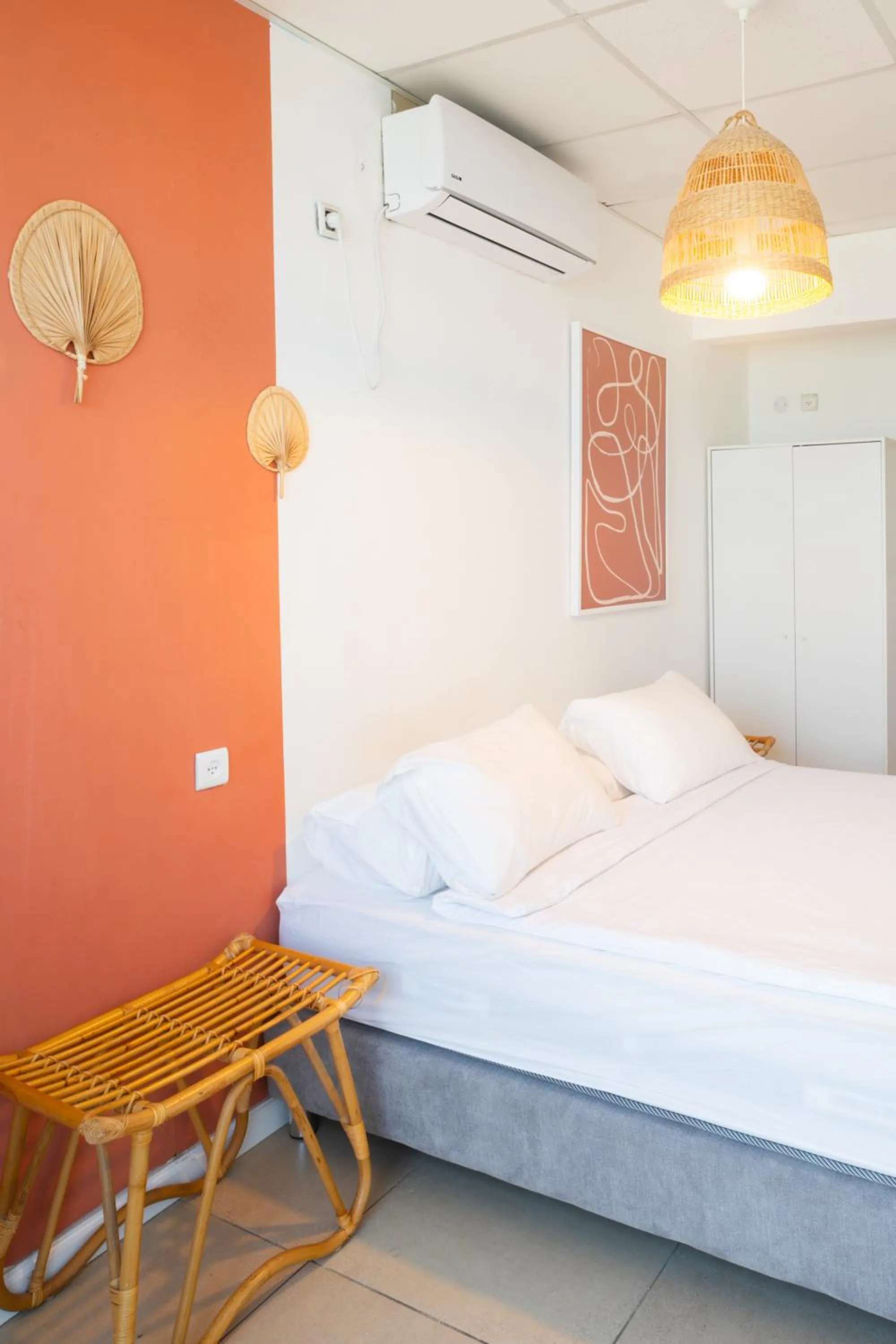 Bed in Central Beach Hotel