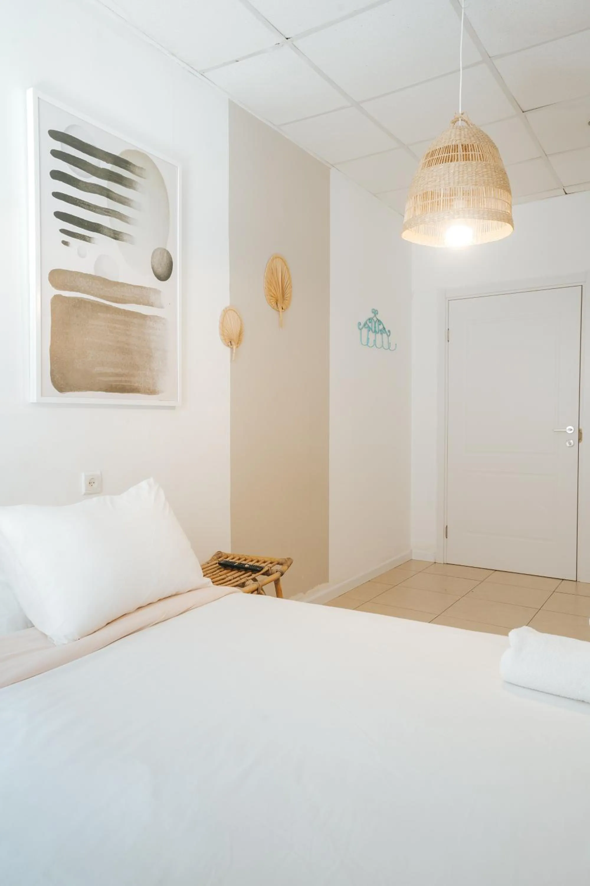 Bed in Central Beach Hotel