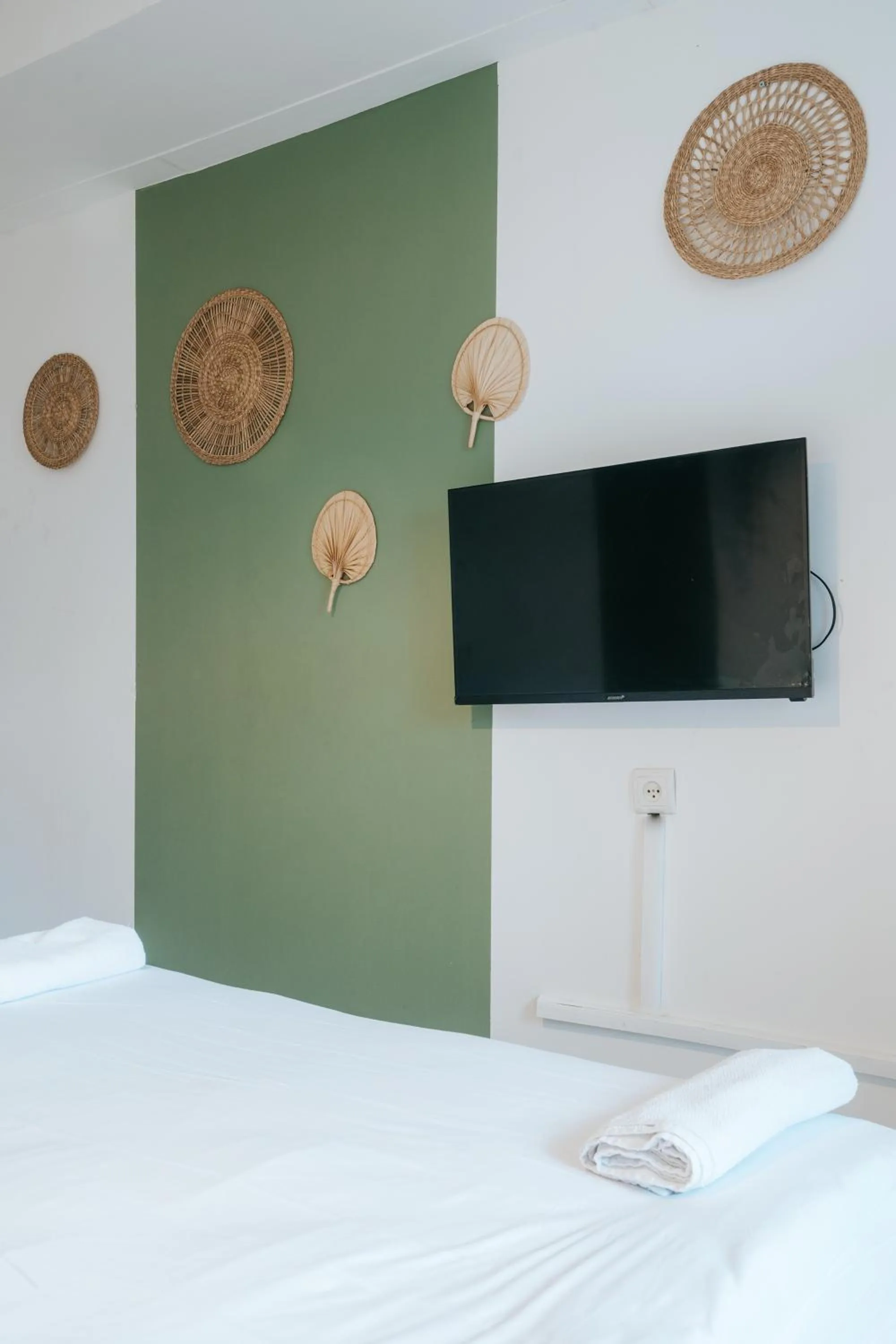 Bed in Central Beach Hotel