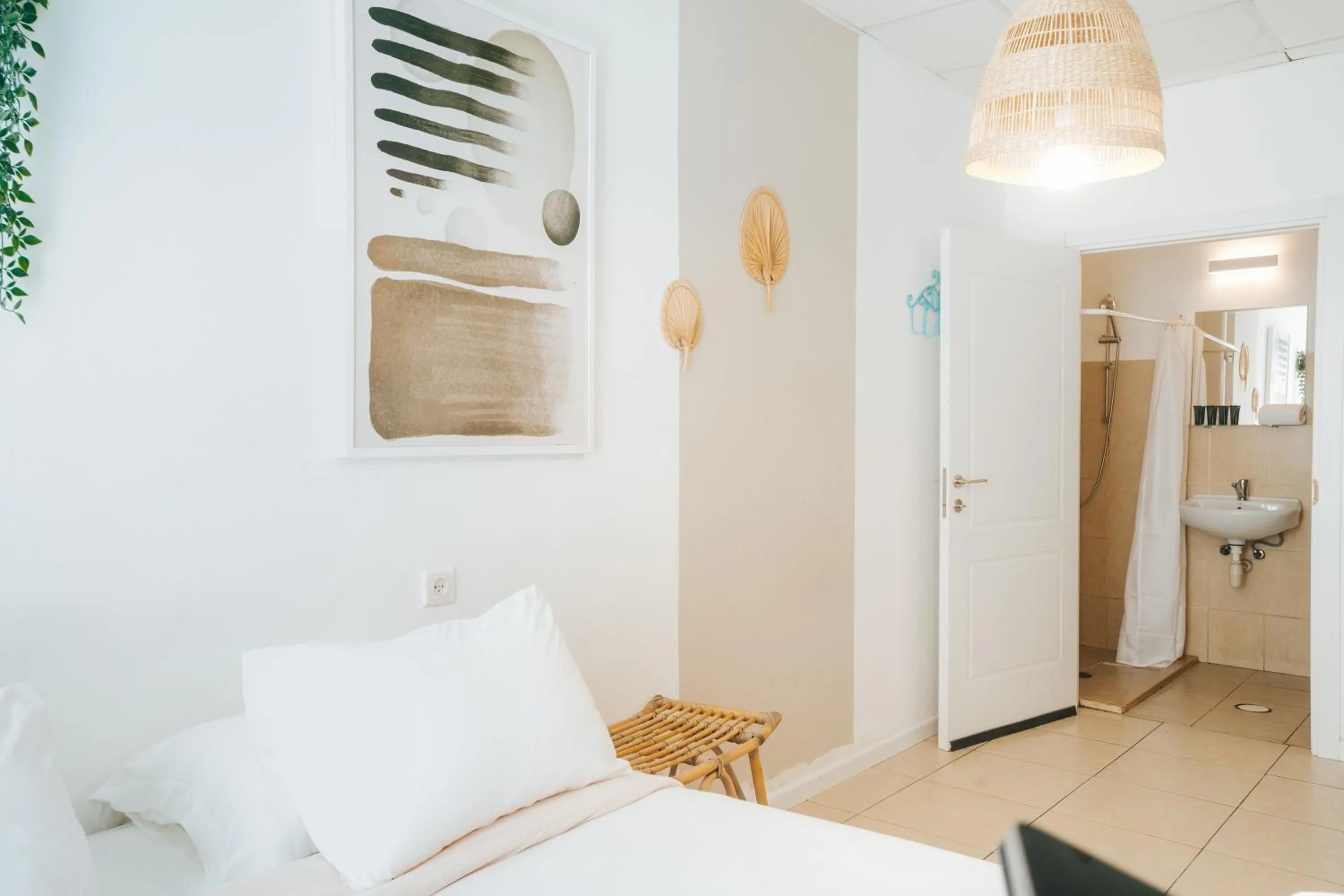 Bed in Central Beach Hotel