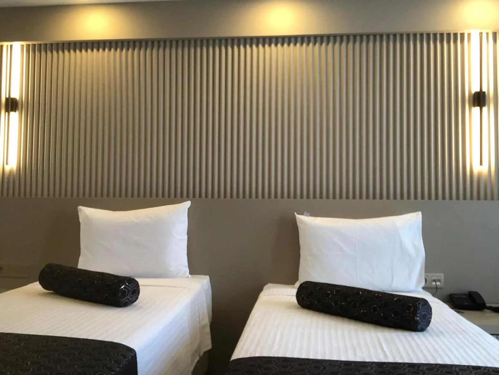 Bed in Grand İska Palace