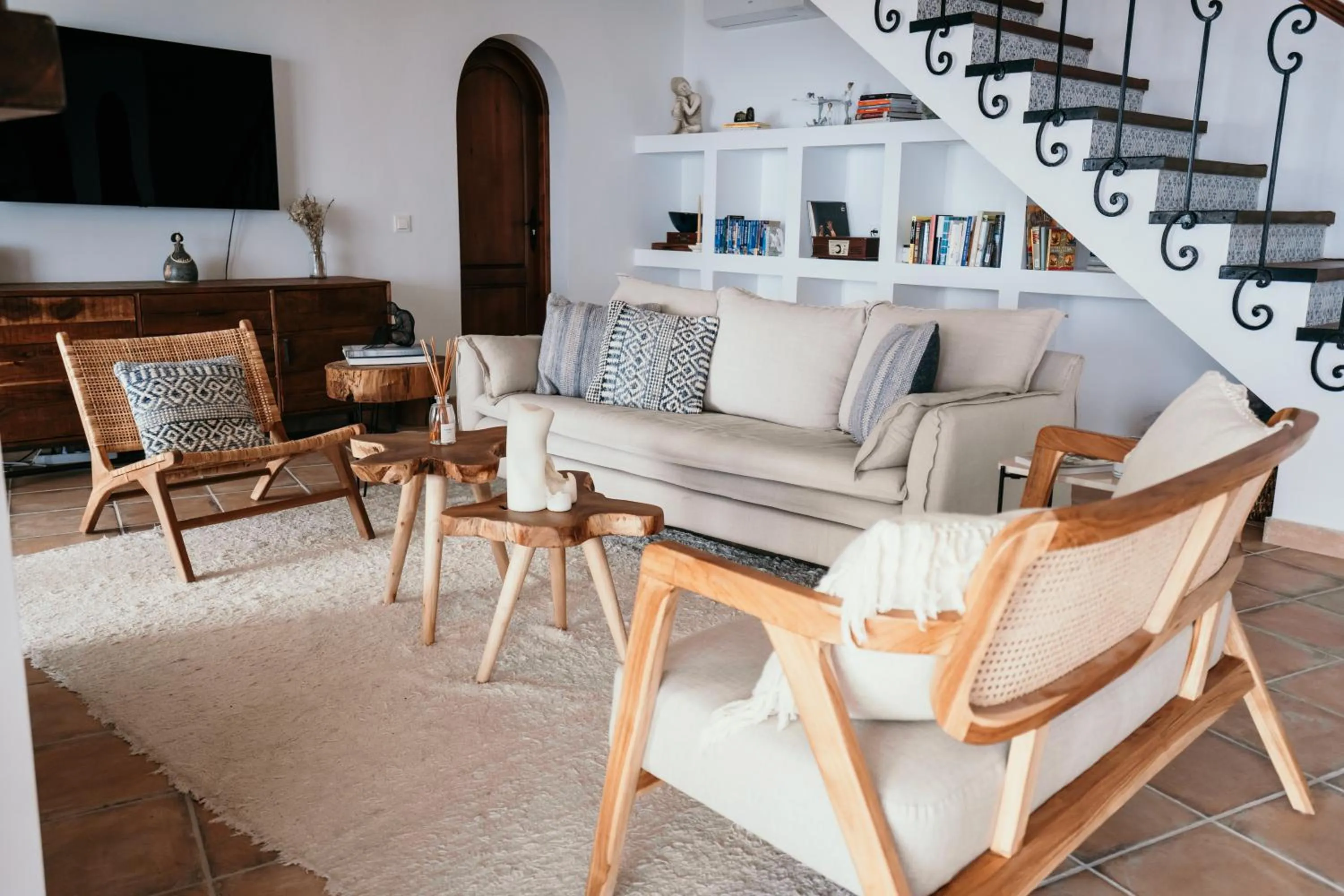 Living room in Hearts & Home