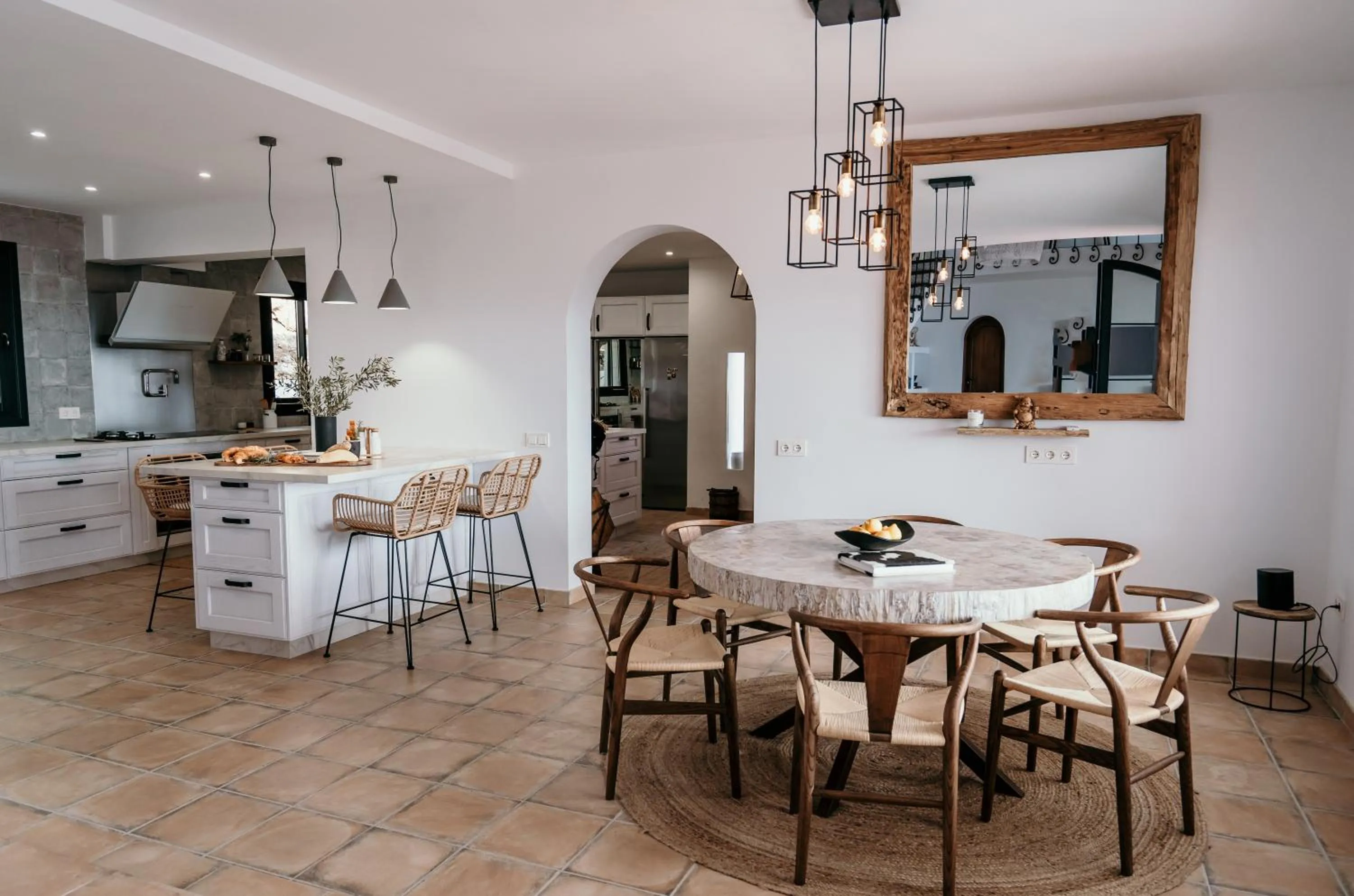 Dining area in Hearts & Home