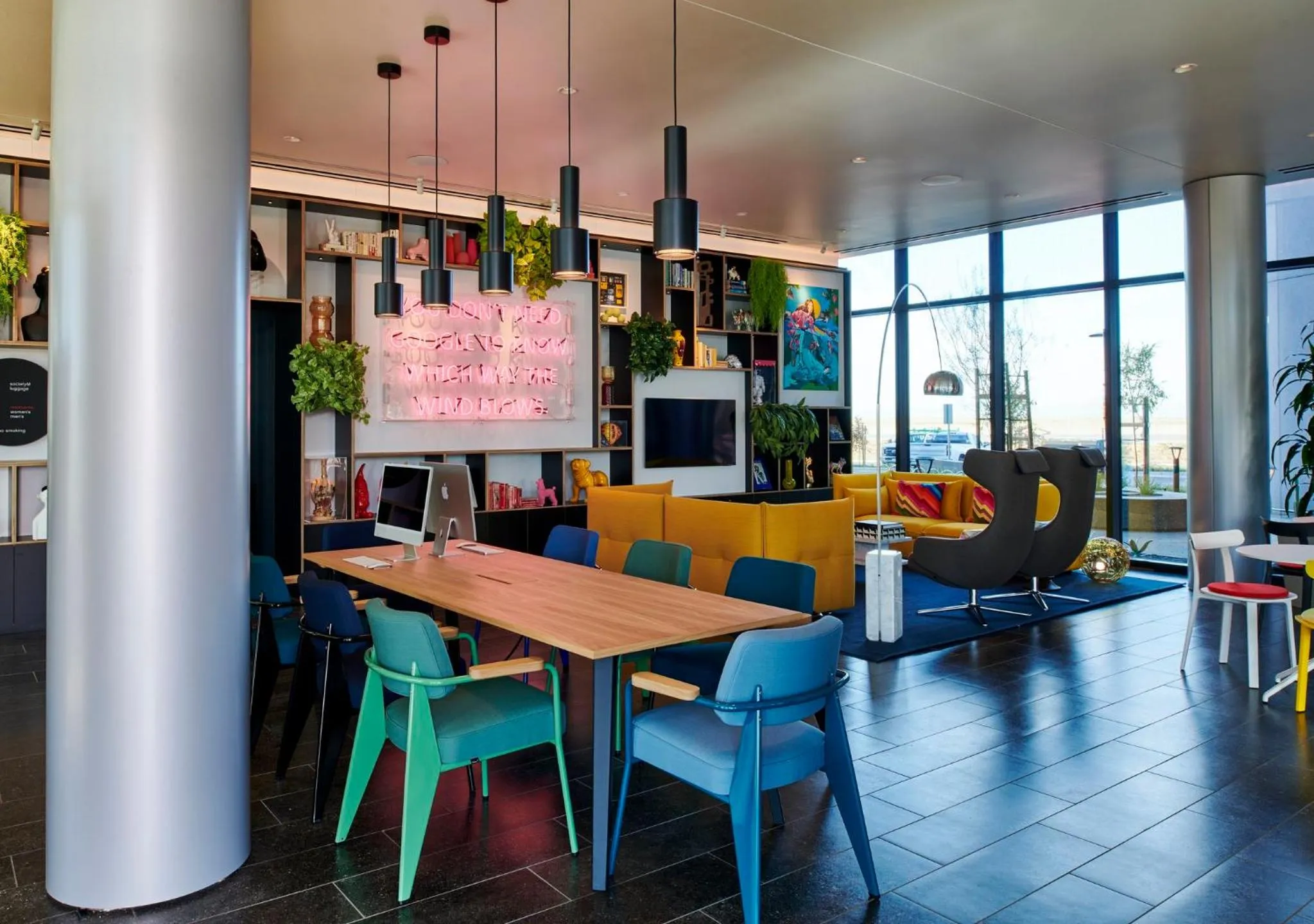 Lobby or reception in citizenM Menlo Park