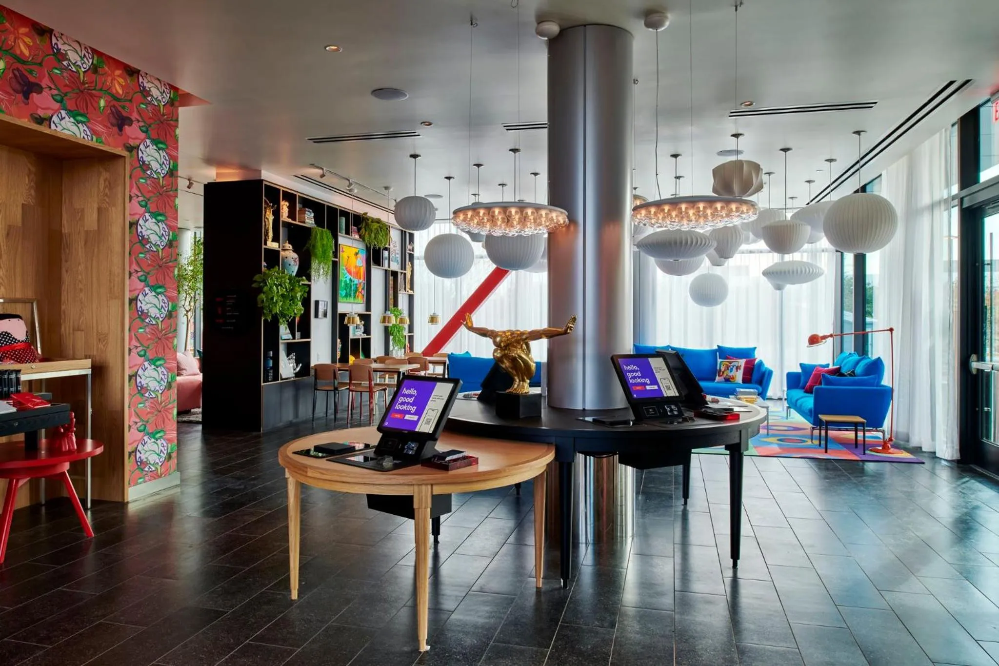 Lobby or reception in citizenM Menlo Park
